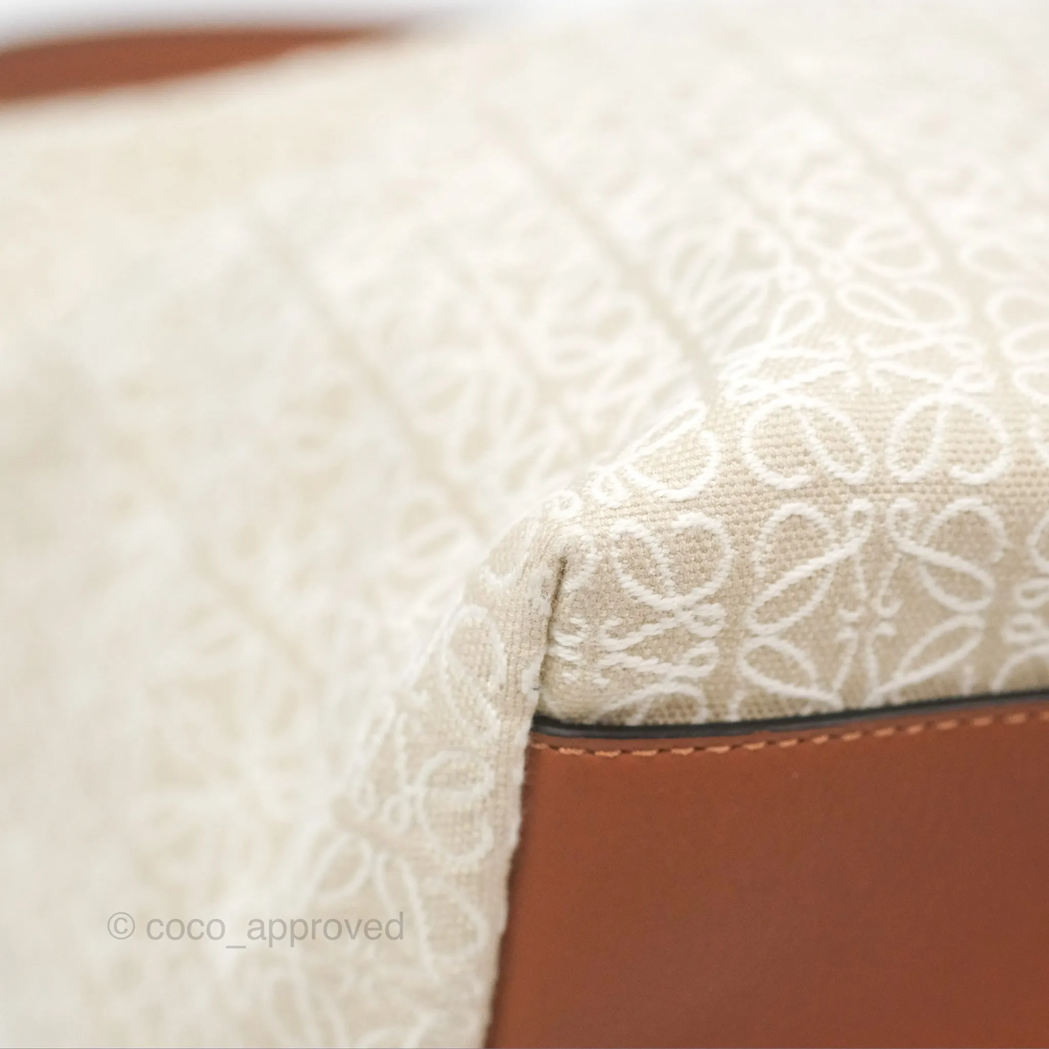 Loewe Cubi Anagram Jacquard Top Handle Bag