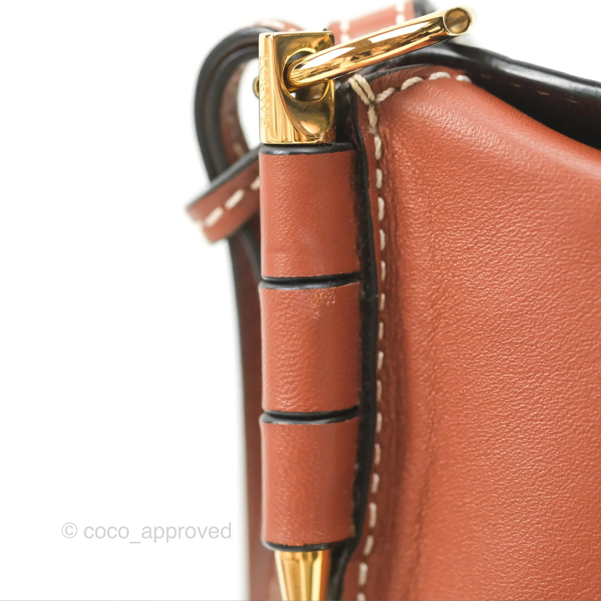 Loewe Gate Pocket Rust Soft Calfskin