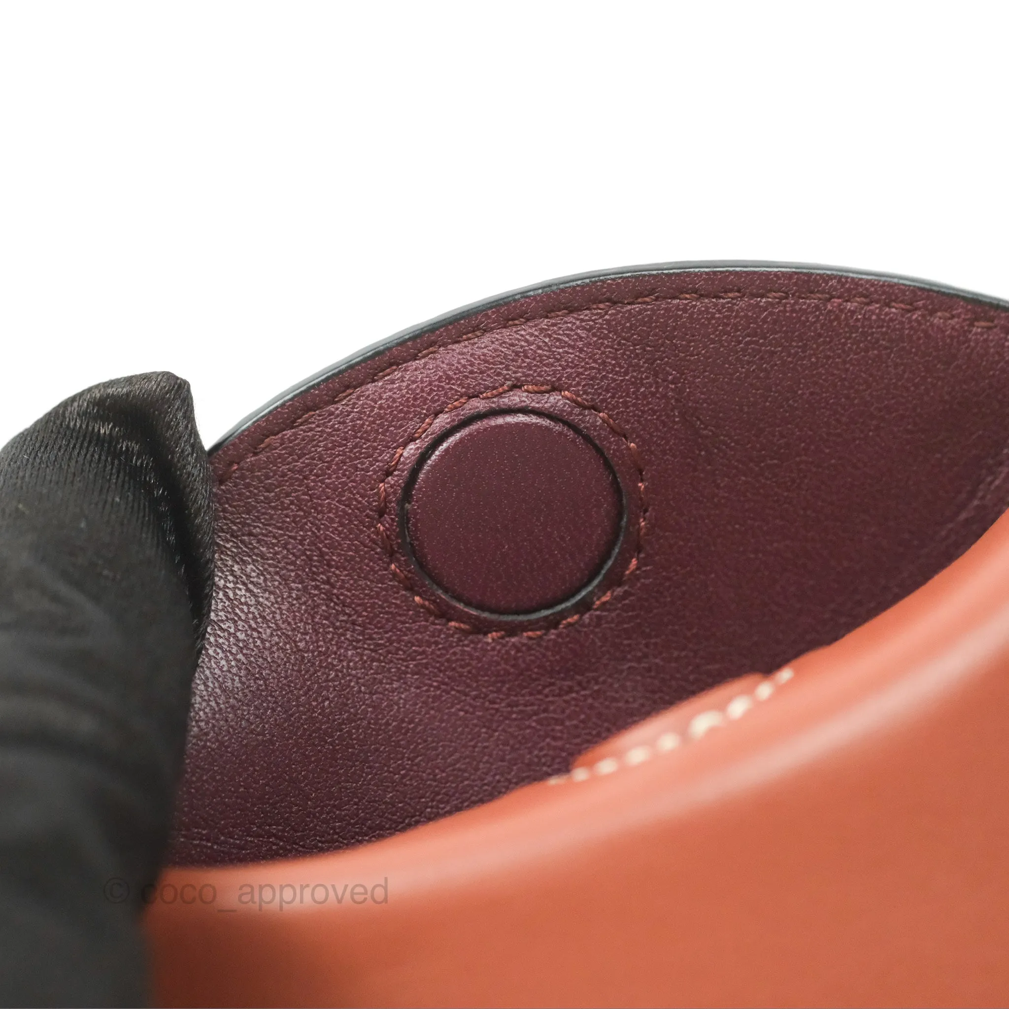 Loewe Gate Pocket Rust Soft Calfskin