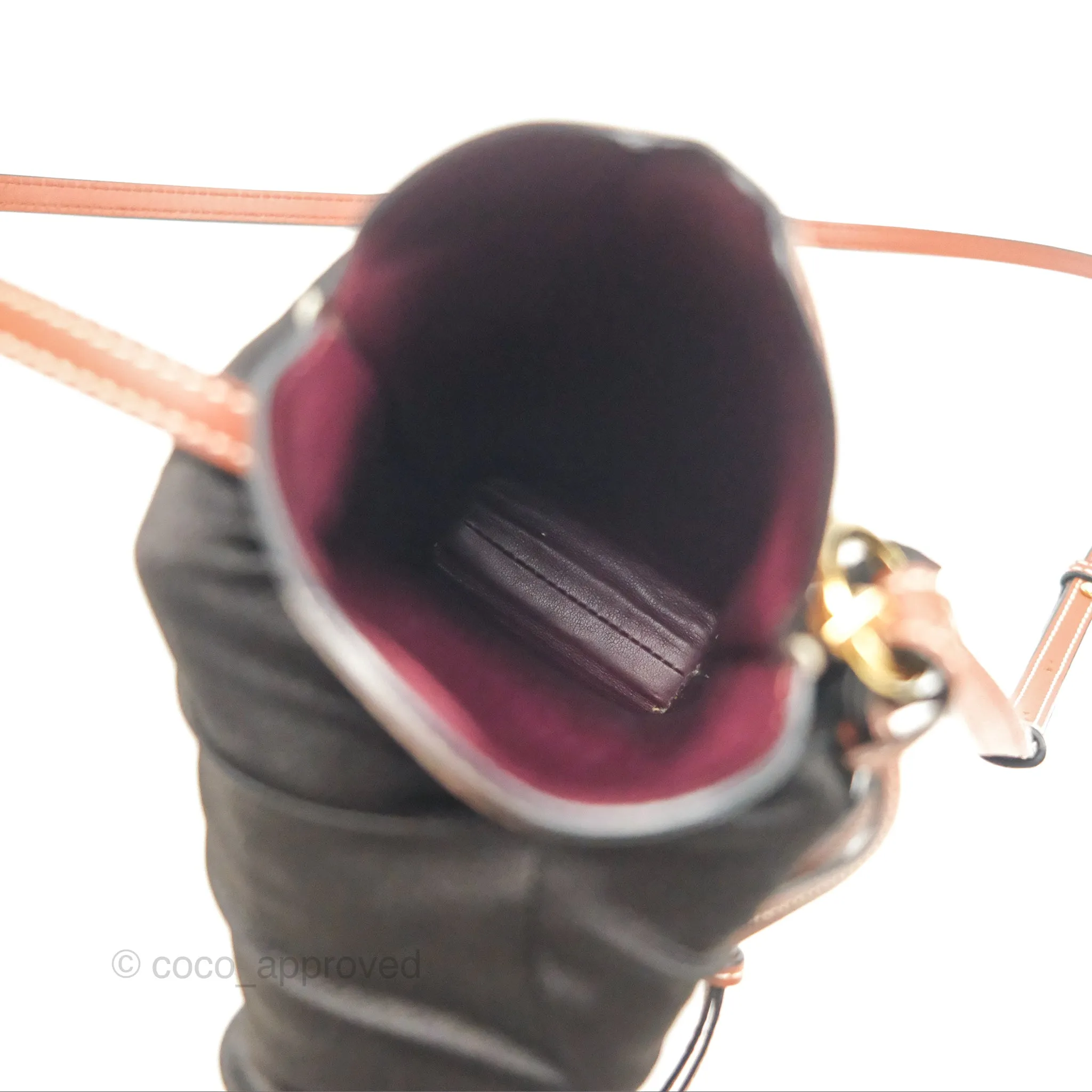 Loewe Gate Pocket Rust Soft Calfskin