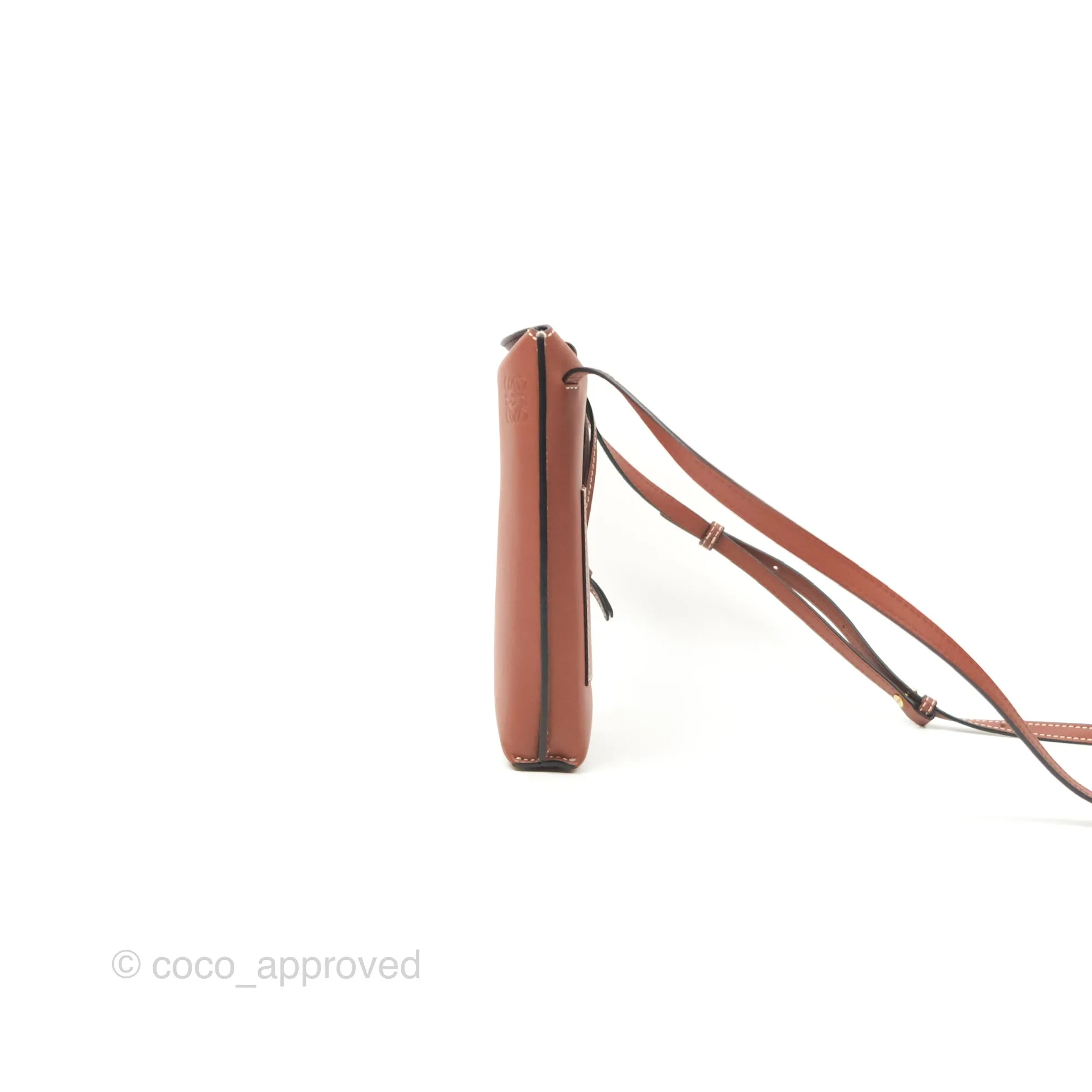 Loewe Gate Pocket Rust Soft Calfskin