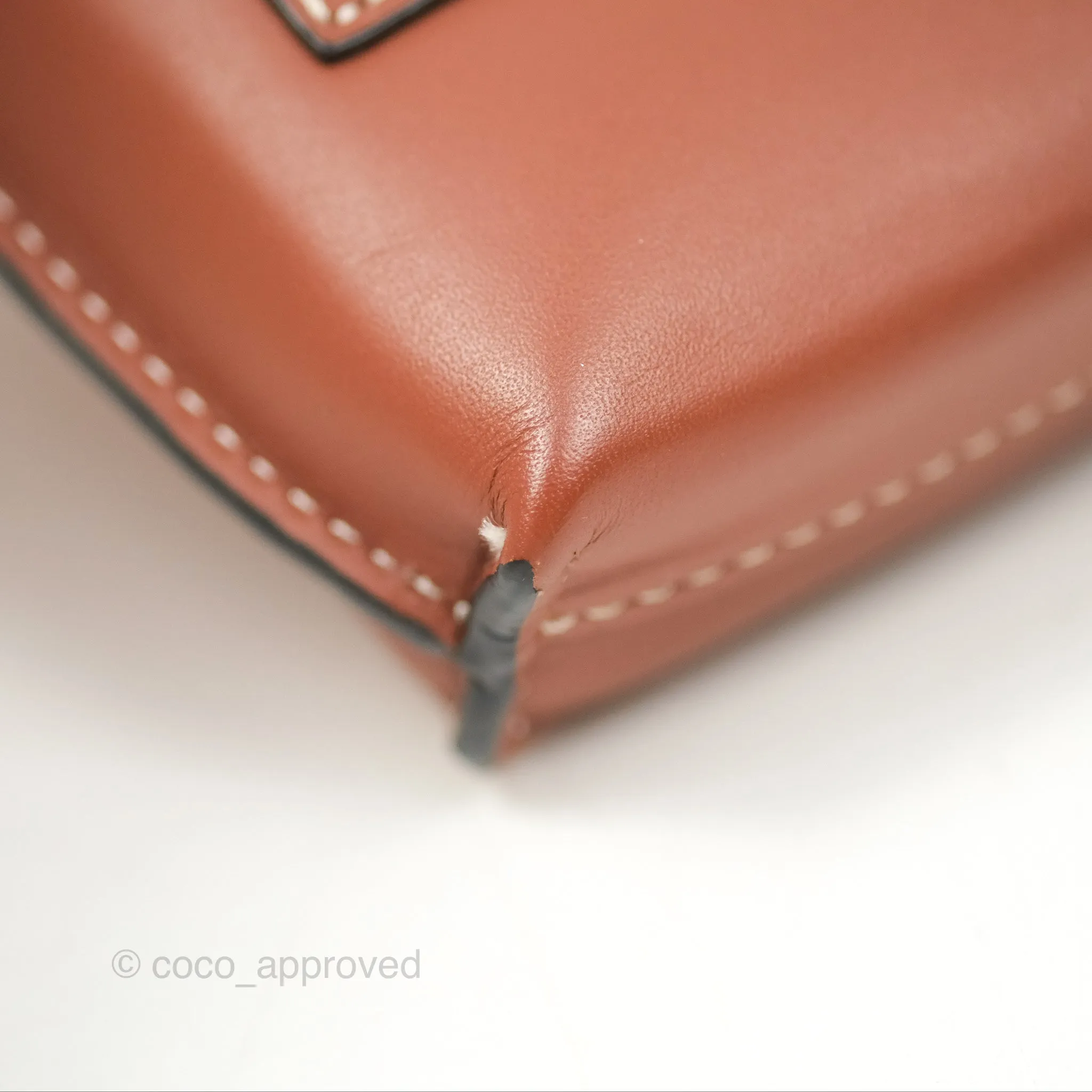Loewe Gate Pocket Rust Soft Calfskin