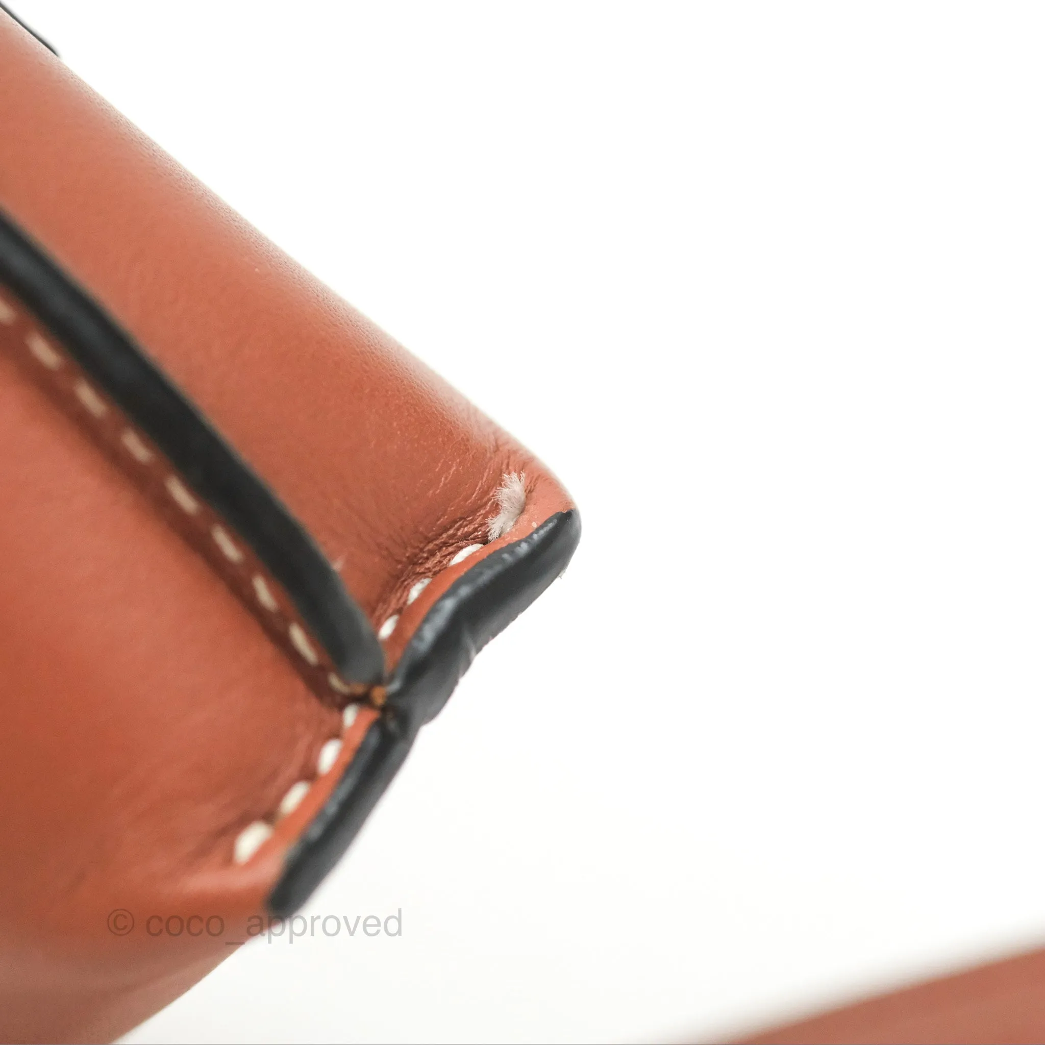 Loewe Gate Pocket Rust Soft Calfskin