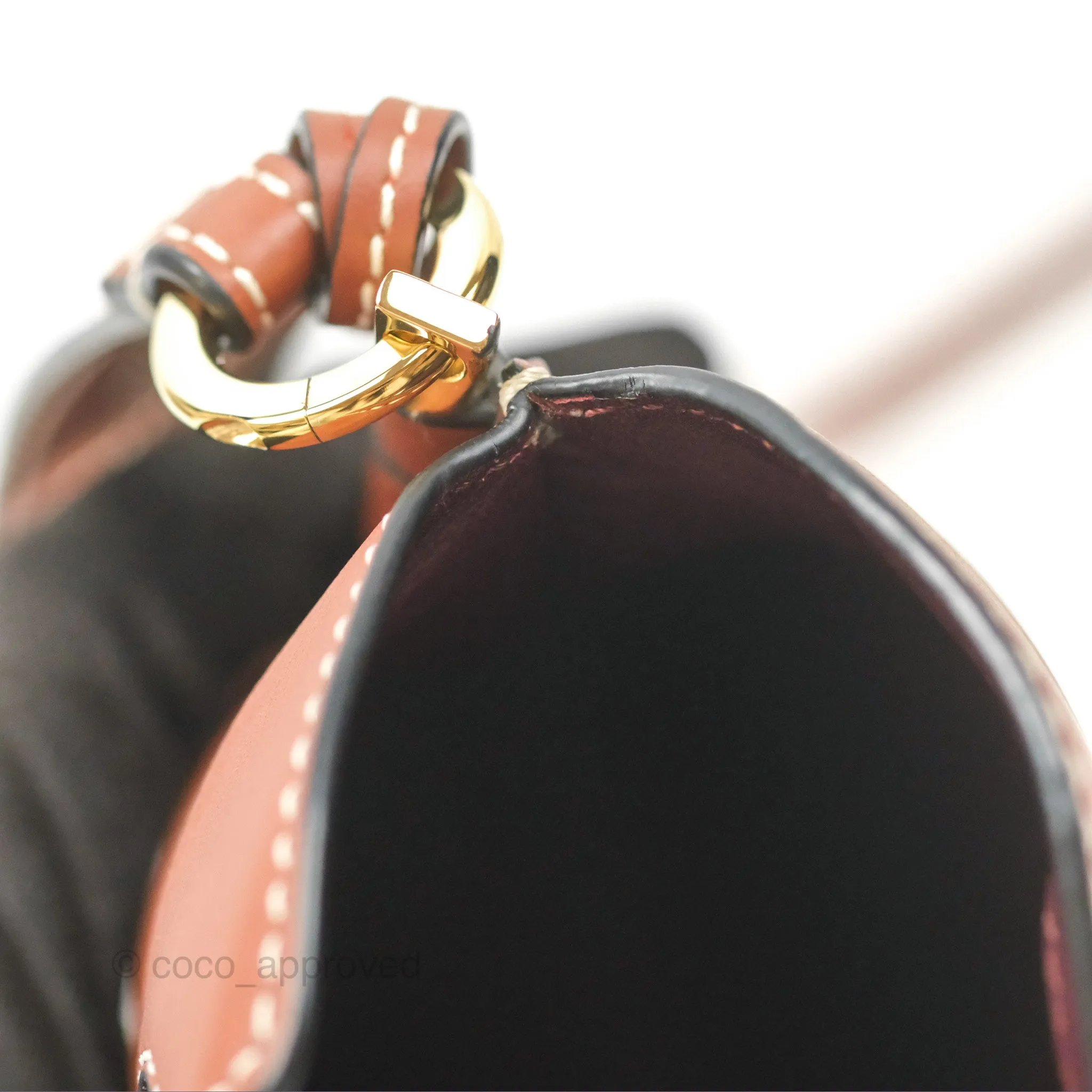 Loewe Gate Pocket Rust Soft Calfskin