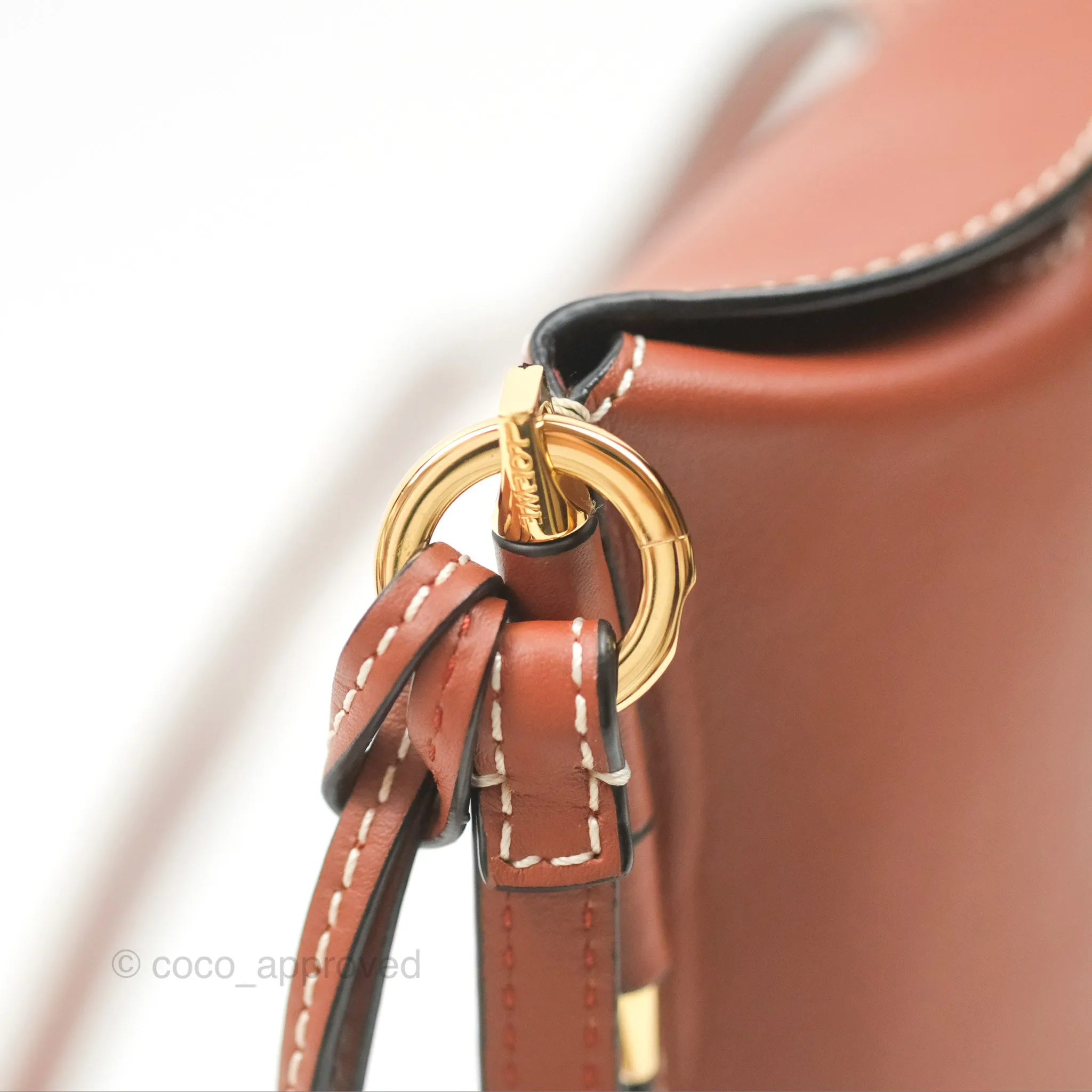 Loewe Gate Pocket Rust Soft Calfskin
