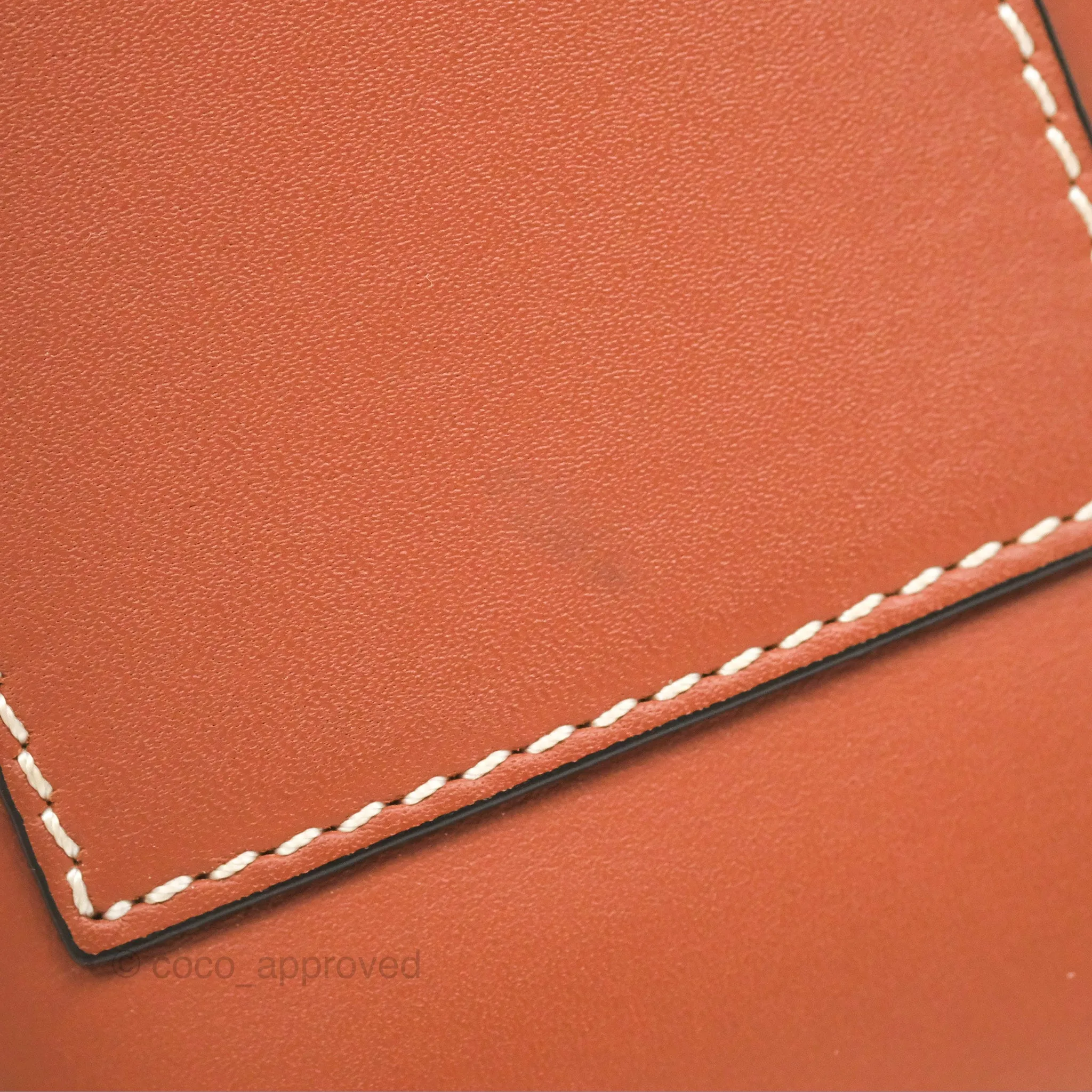 Loewe Gate Pocket Rust Soft Calfskin