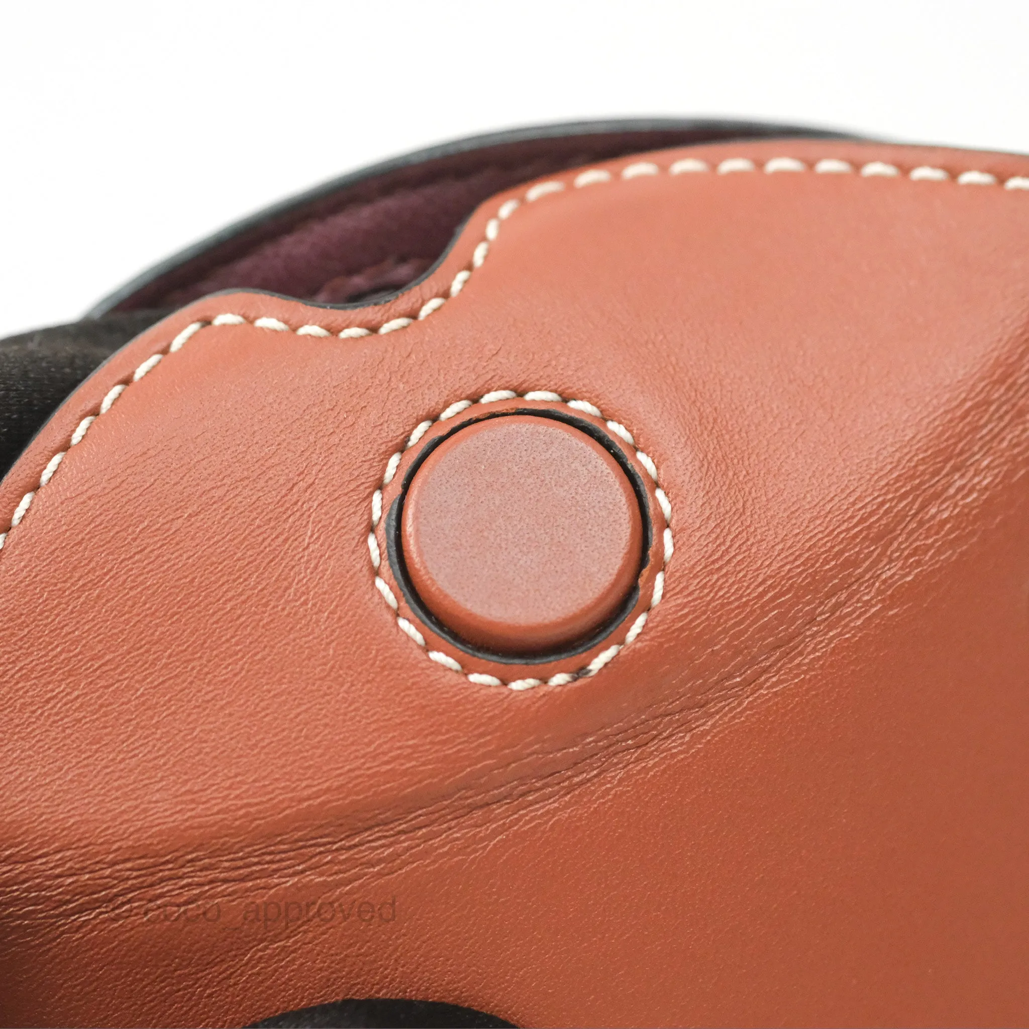Loewe Gate Pocket Rust Soft Calfskin