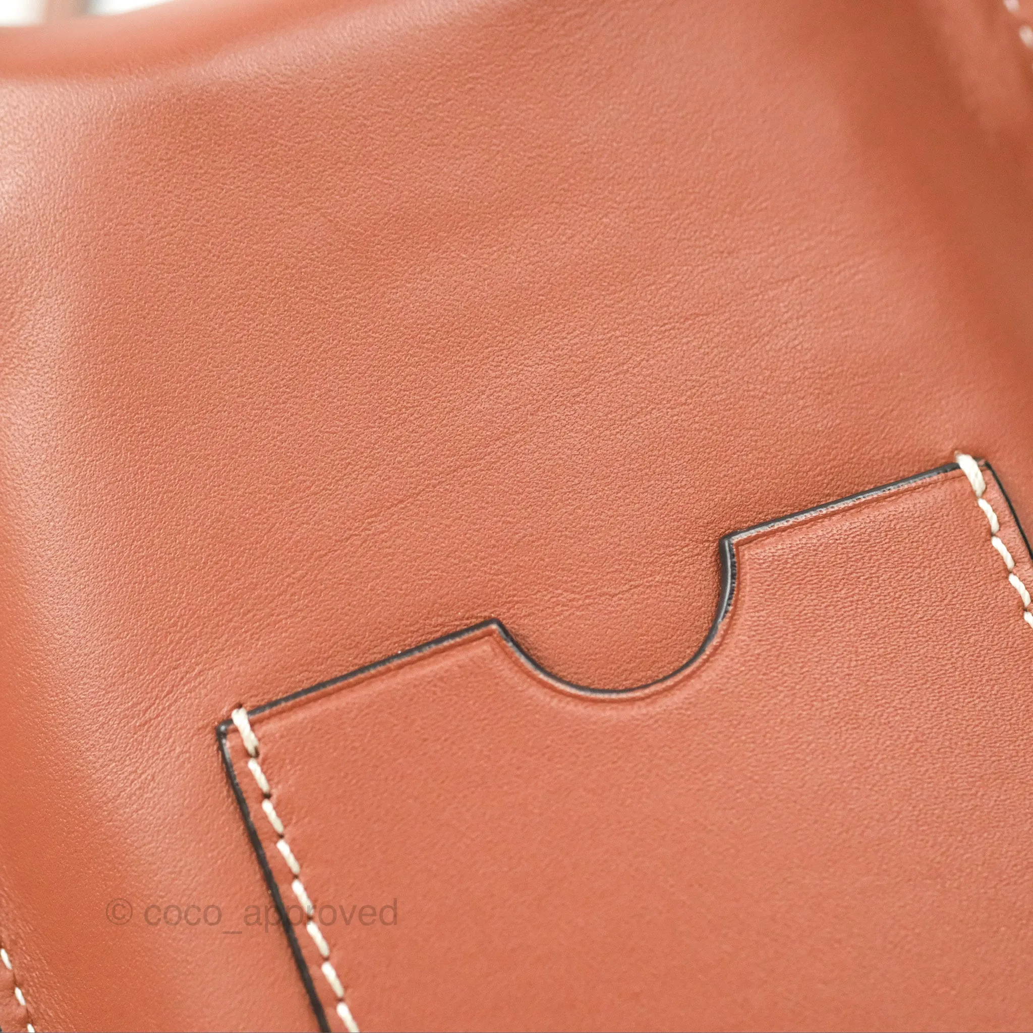 Loewe Gate Pocket Rust Soft Calfskin