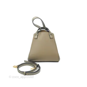 Loewe Hammock Nugget Bag Neutral Grained Leather