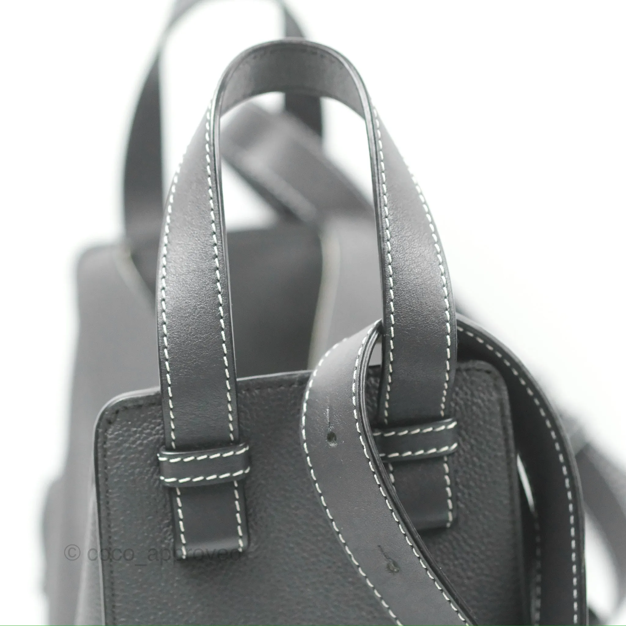 Loewe Hammock Small Asphalt Grey Shoulder Bag