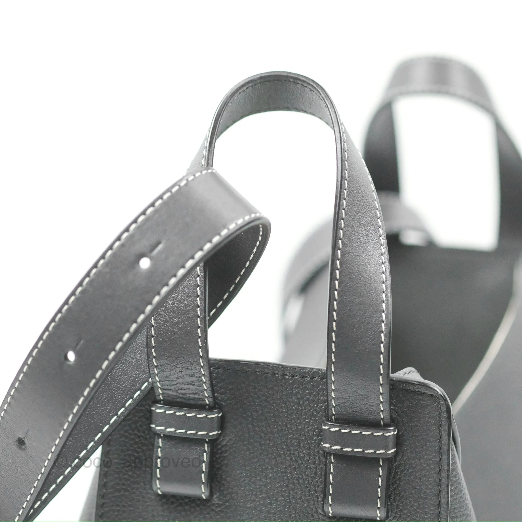 Loewe Hammock Small Asphalt Grey Shoulder Bag