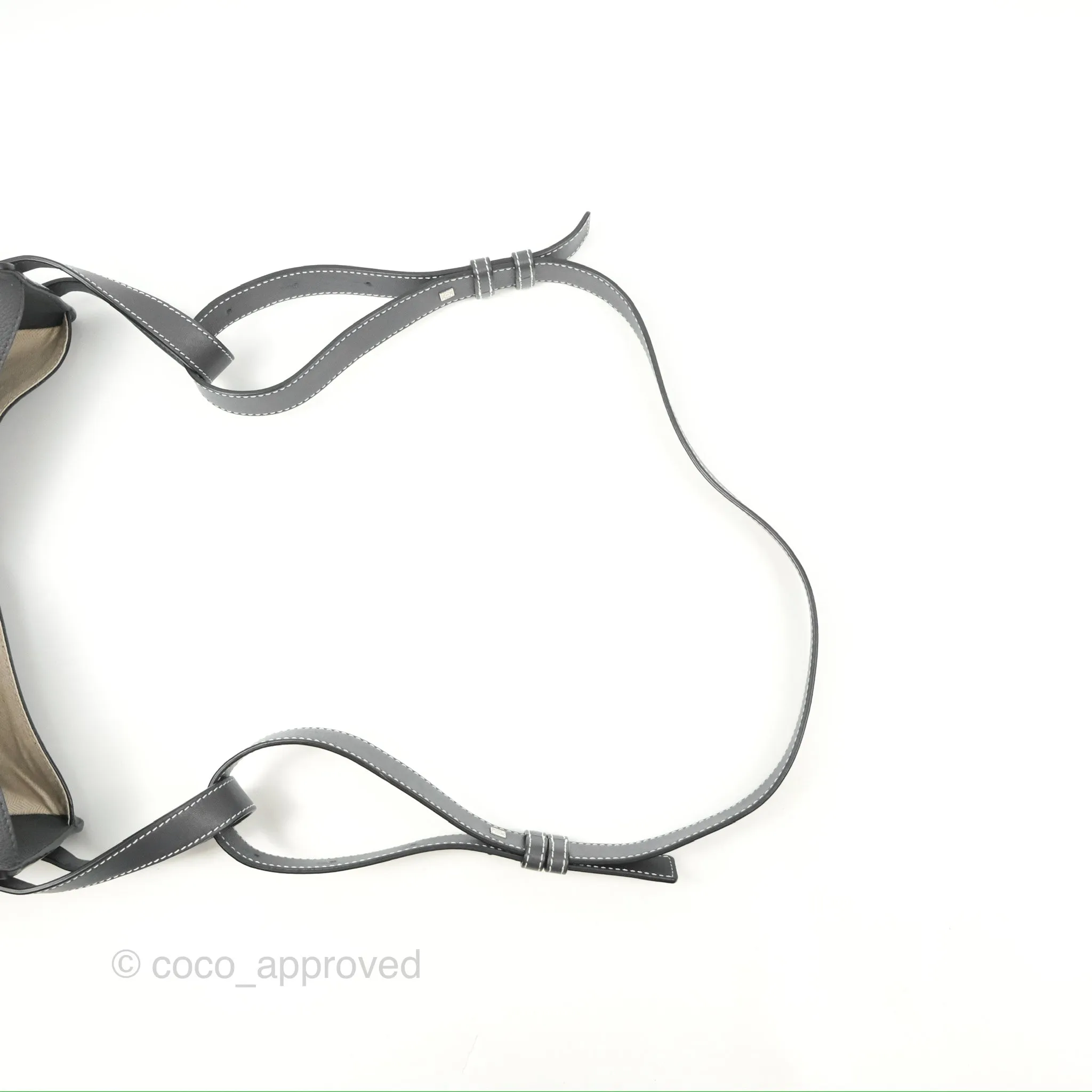 Loewe Hammock Small Asphalt Grey Shoulder Bag
