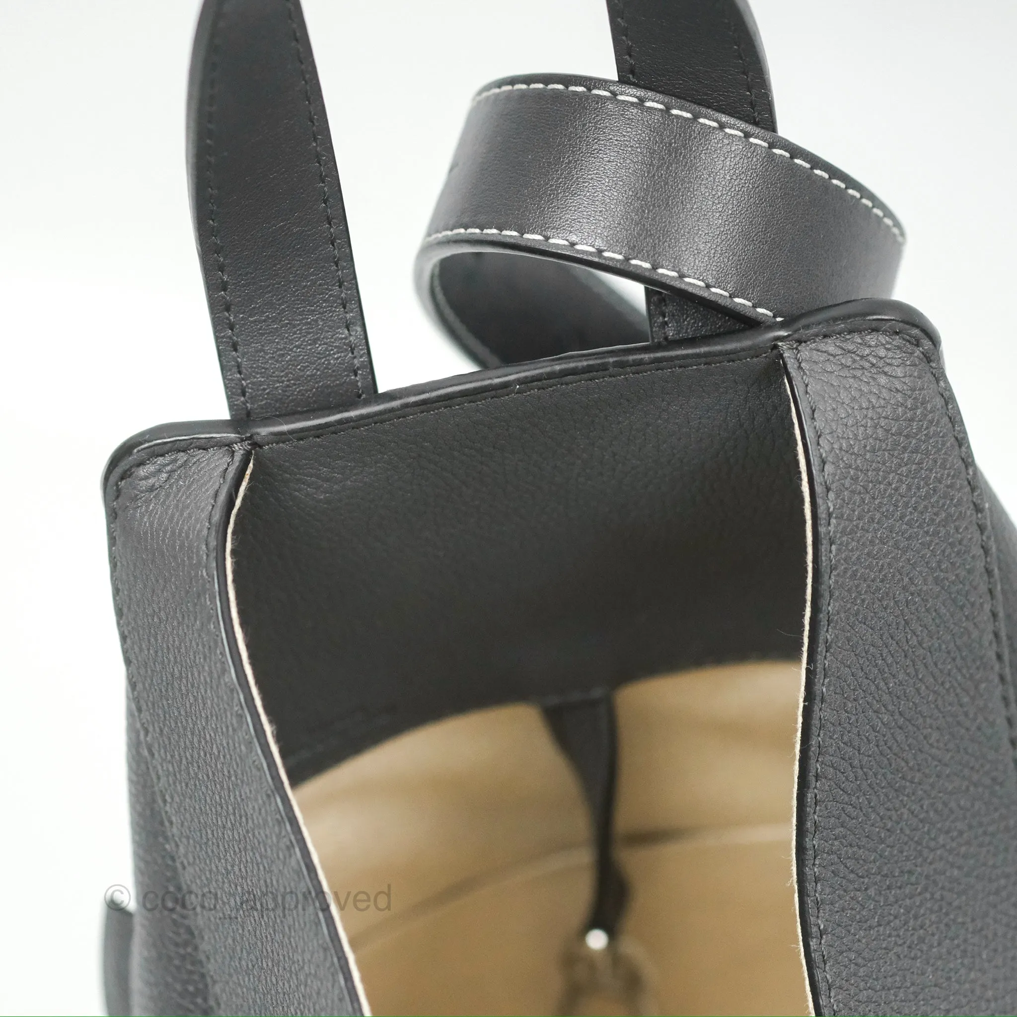 Loewe Hammock Small Asphalt Grey Shoulder Bag