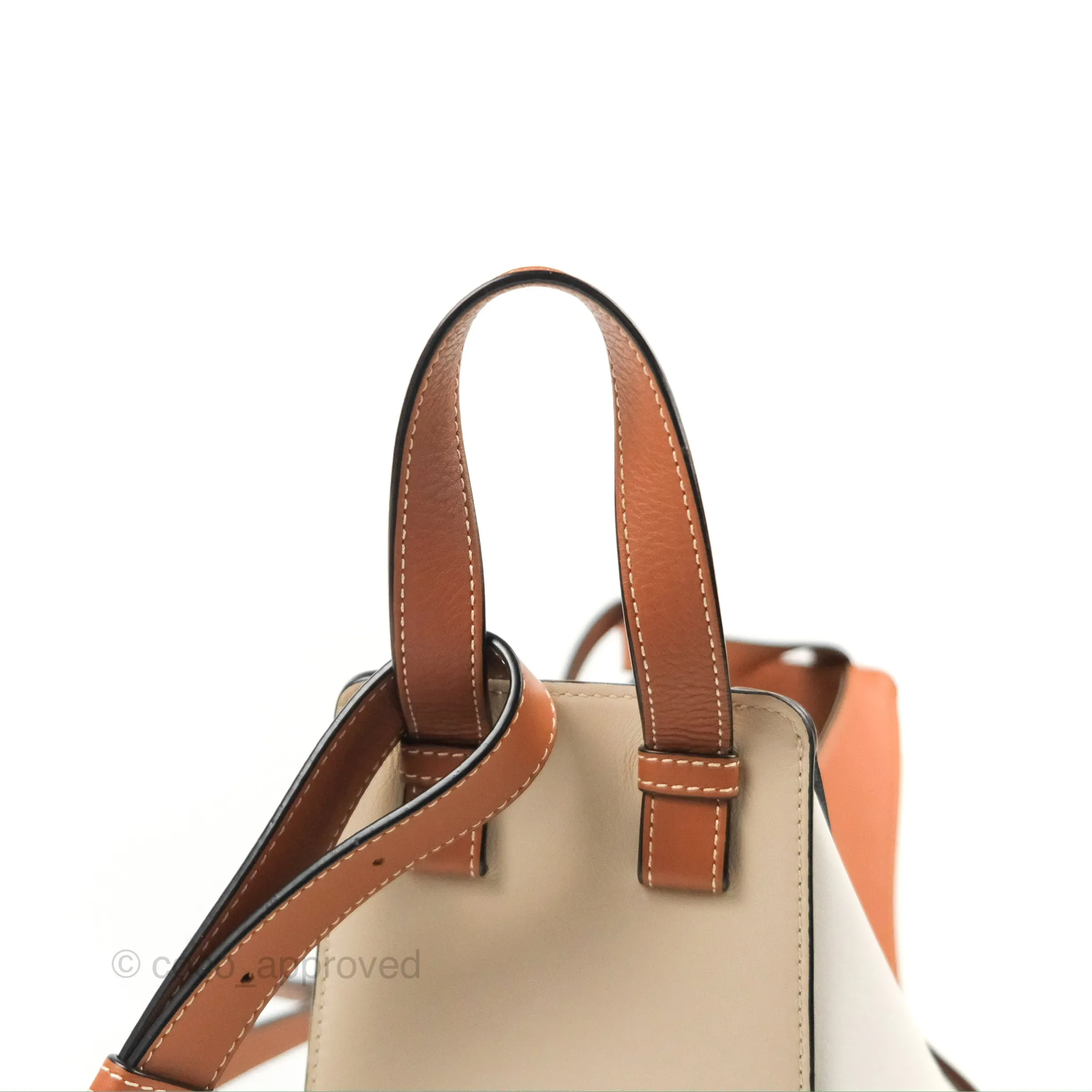 Loewe Hammock Small Light Oat/Tan Shoulder Bag