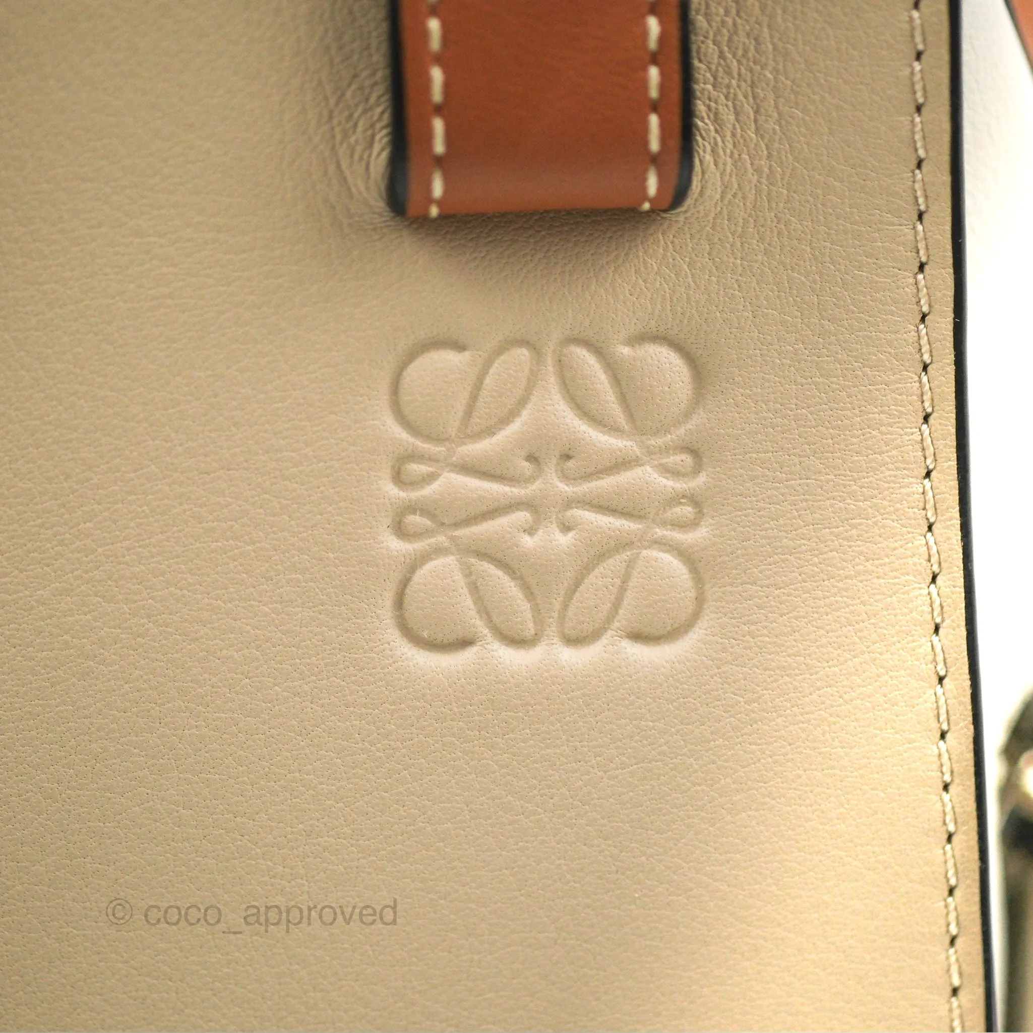 Loewe Hammock Small Light Oat/Tan Shoulder Bag