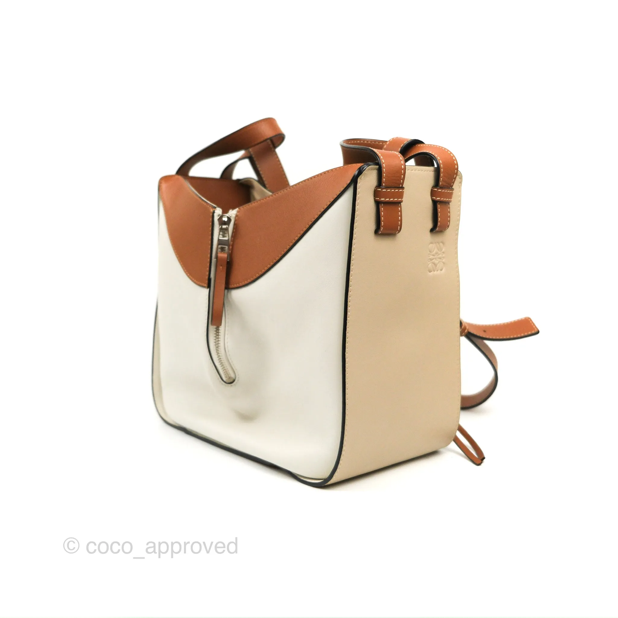Loewe Hammock Small Light Oat/Tan Shoulder Bag