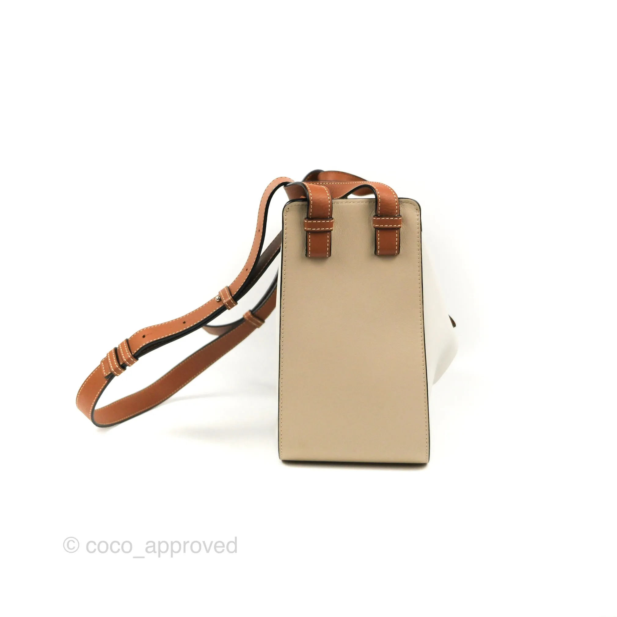Loewe Hammock Small Light Oat/Tan Shoulder Bag