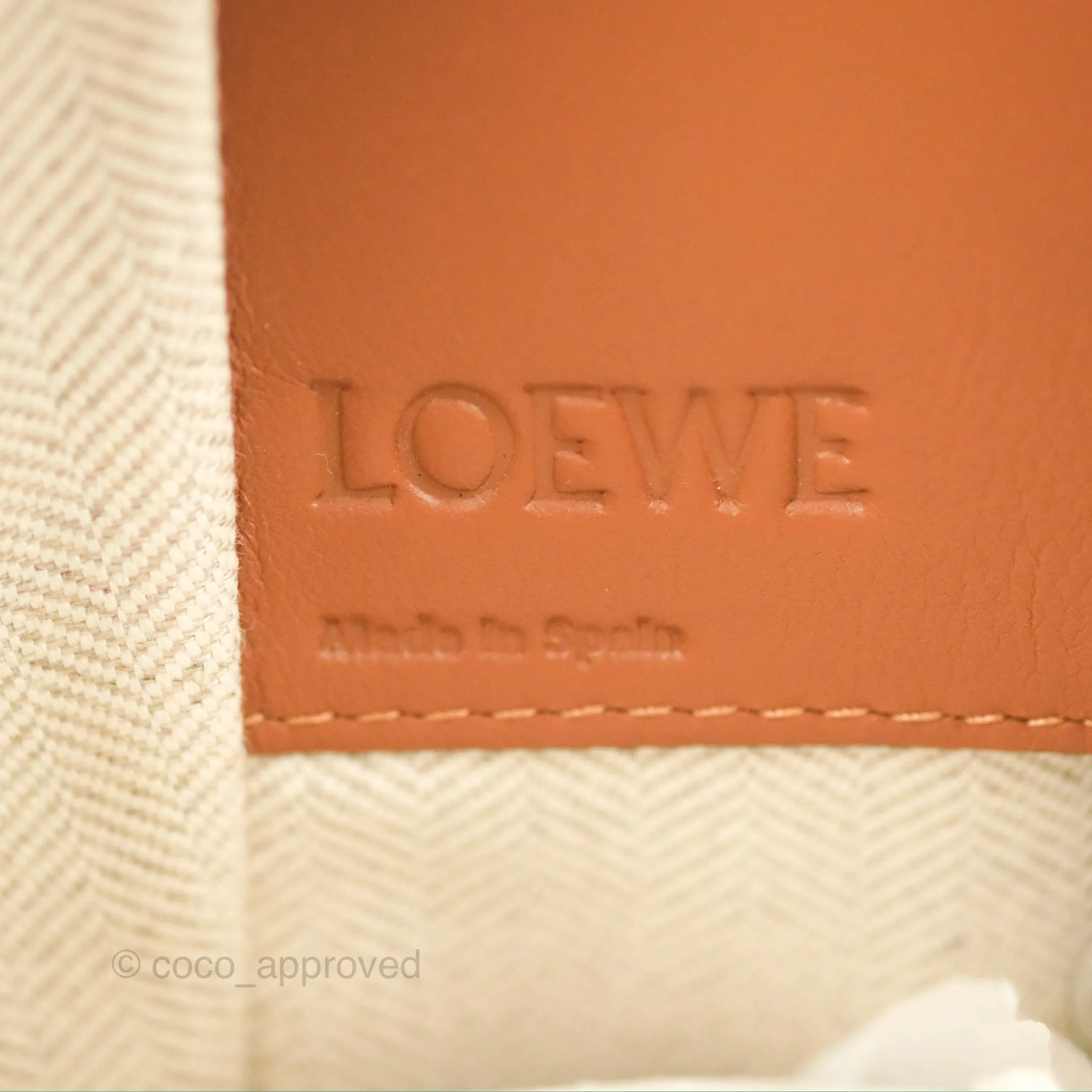 Loewe Hammock Small Light Oat/Tan Shoulder Bag