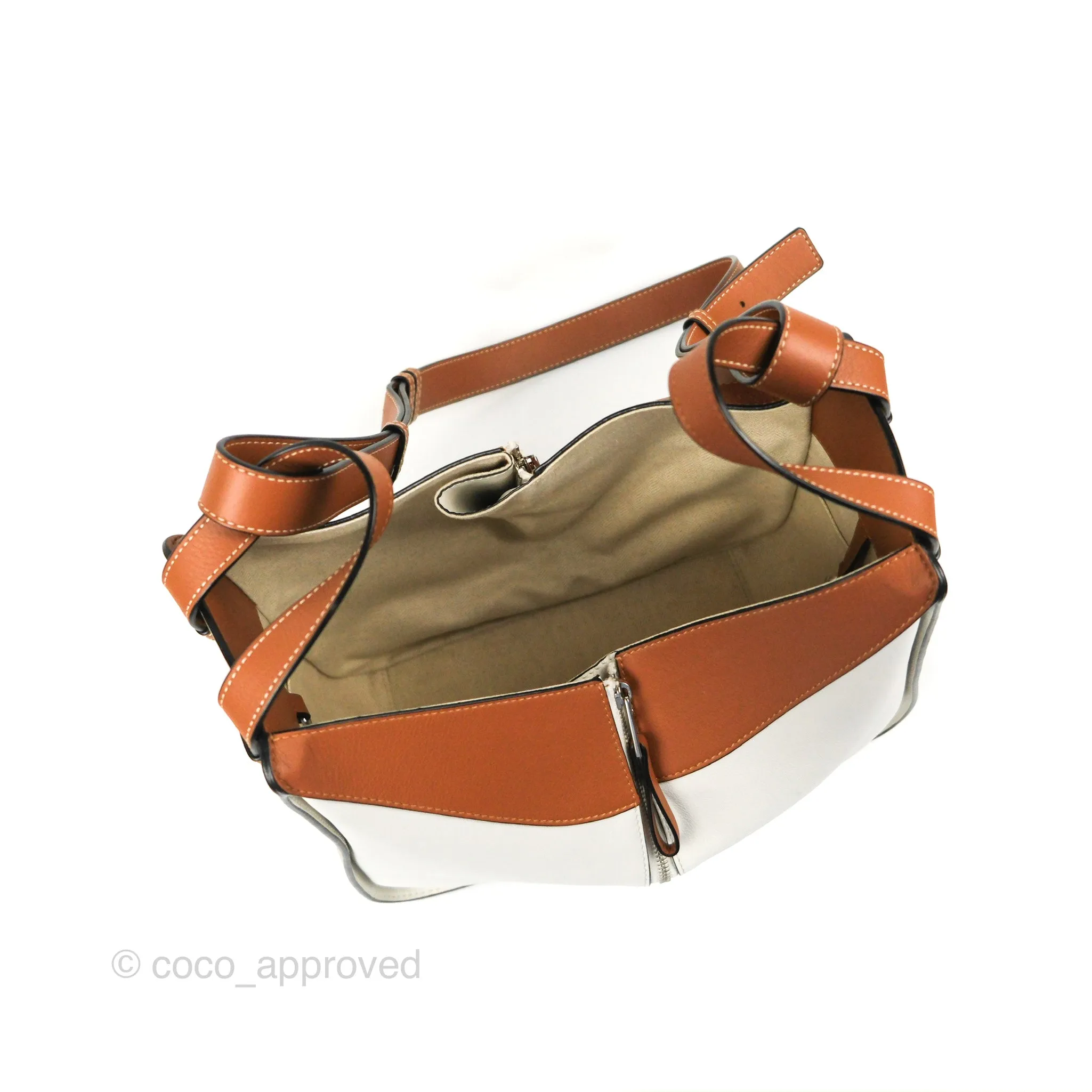 Loewe Hammock Small Light Oat/Tan Shoulder Bag