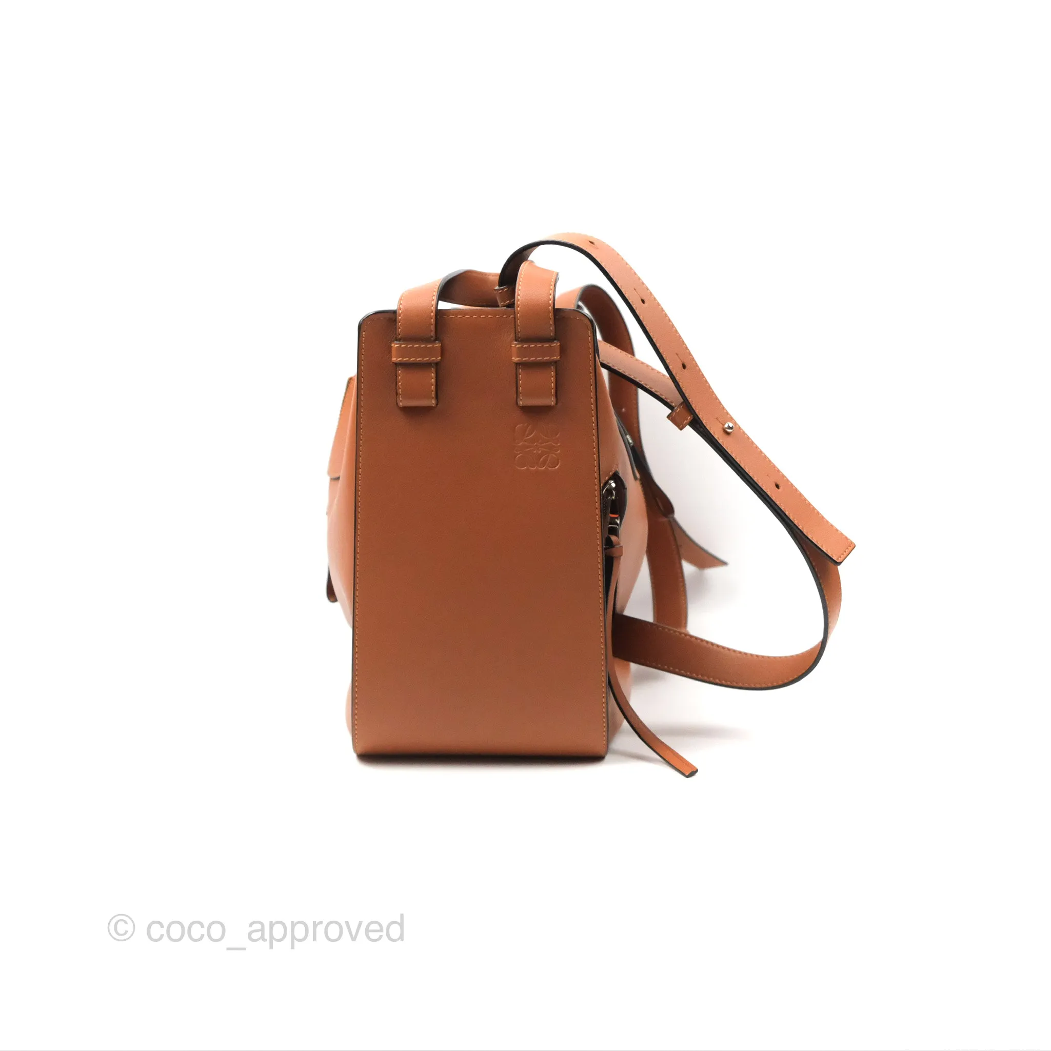Loewe Hammock Small Shoulder Bag Tan