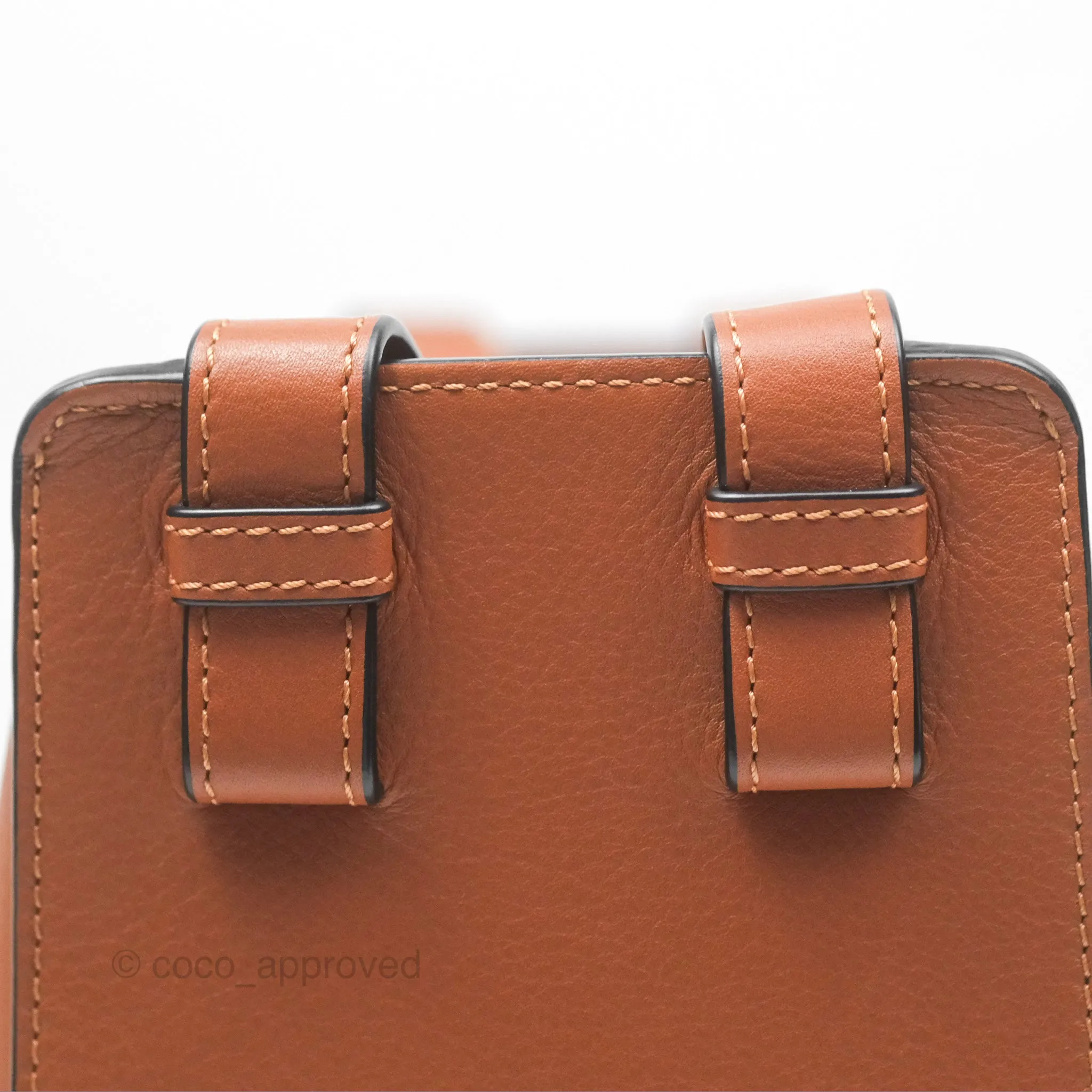 Loewe Hammock Small Shoulder Bag Tan