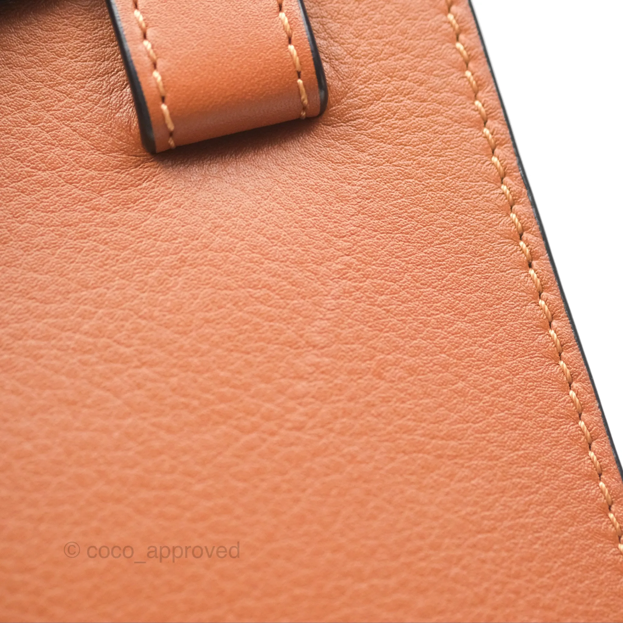 Loewe Hammock Small Shoulder Bag Tan
