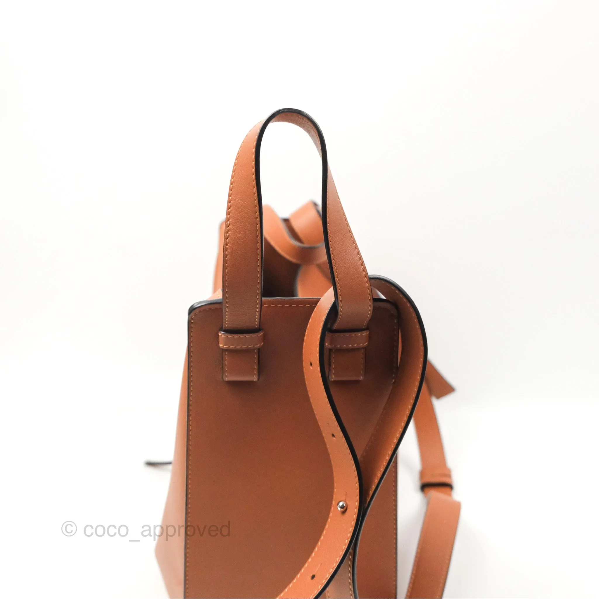 Loewe Hammock Small Shoulder Bag Tan