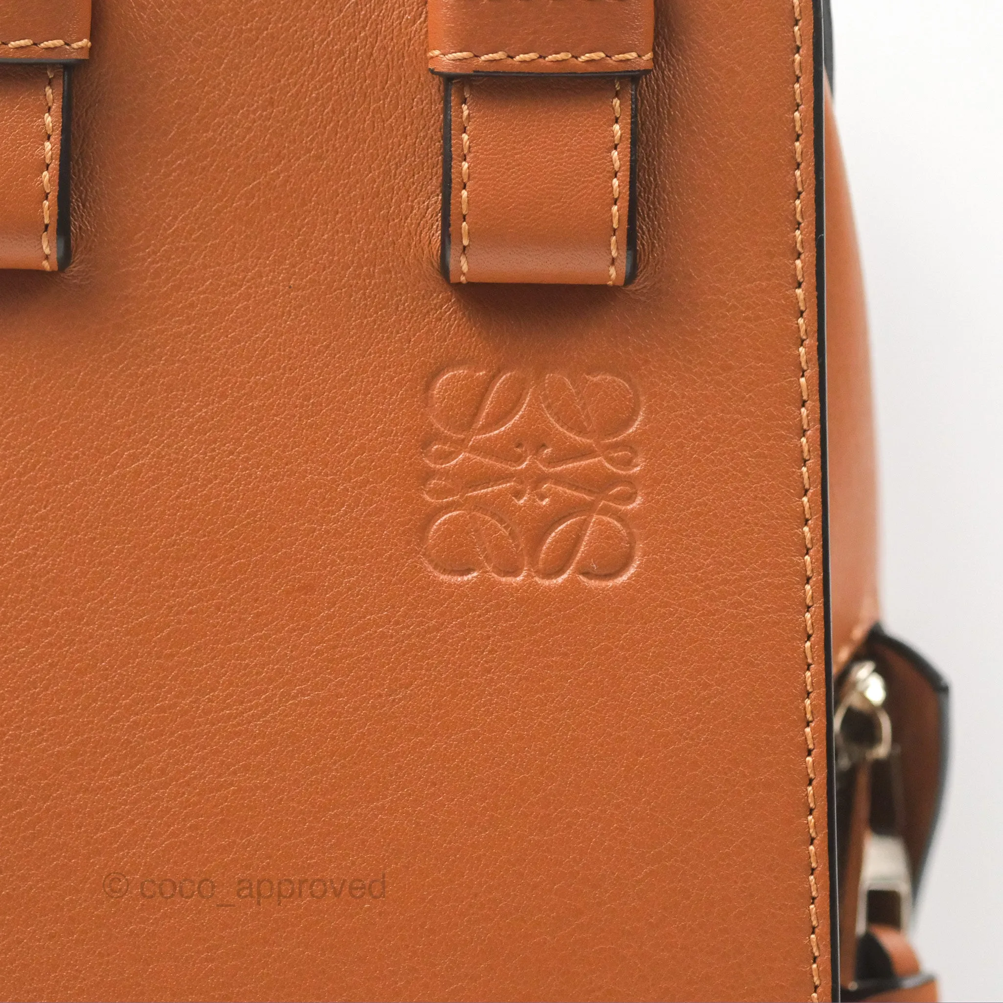 Loewe Hammock Small Shoulder Bag Tan