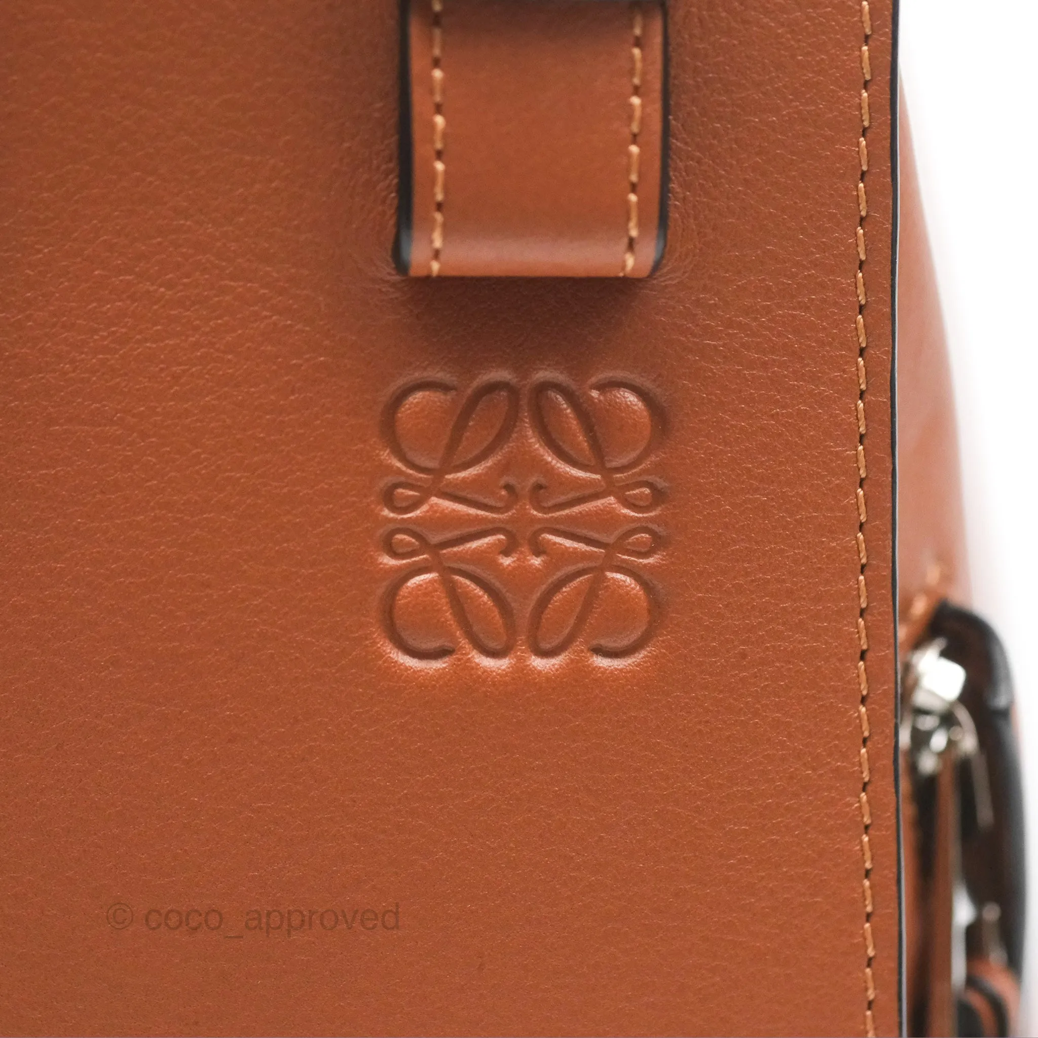 Loewe Hammock Small Shoulder Bag Tan