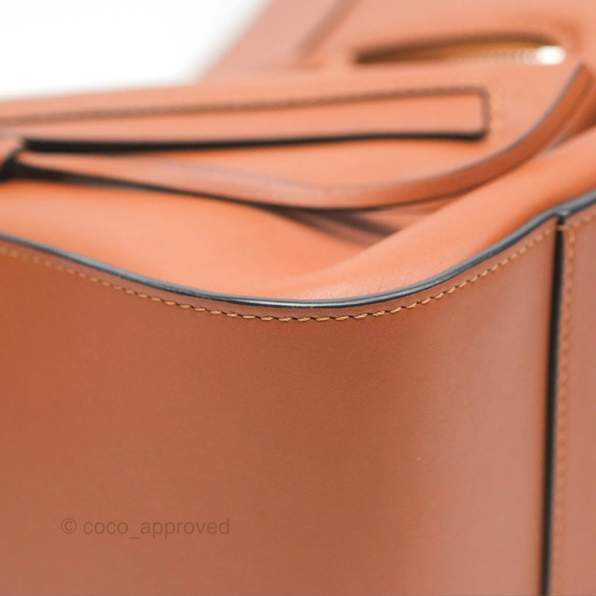Loewe Hammock Small Shoulder Bag Tan