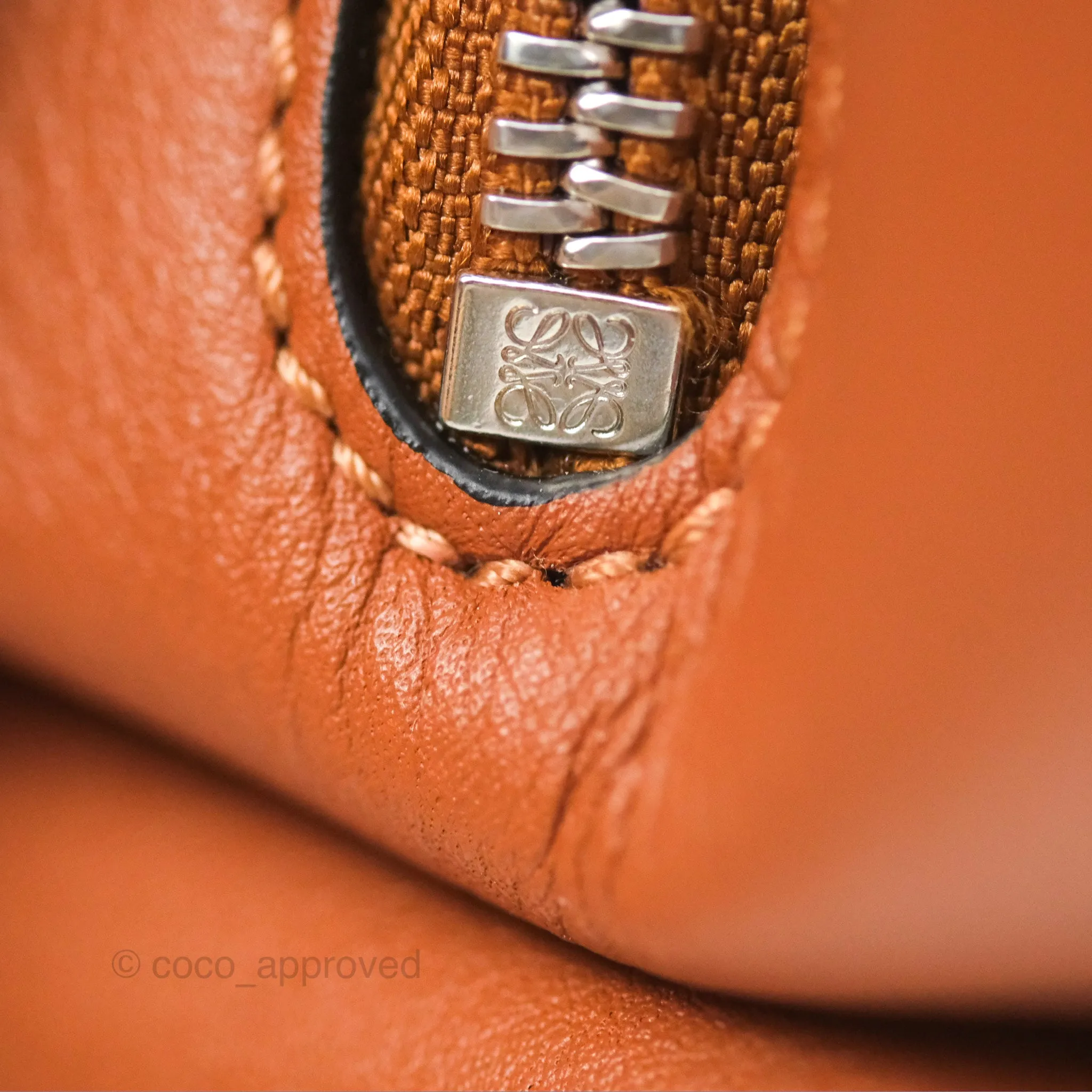Loewe Hammock Small Shoulder Bag Tan