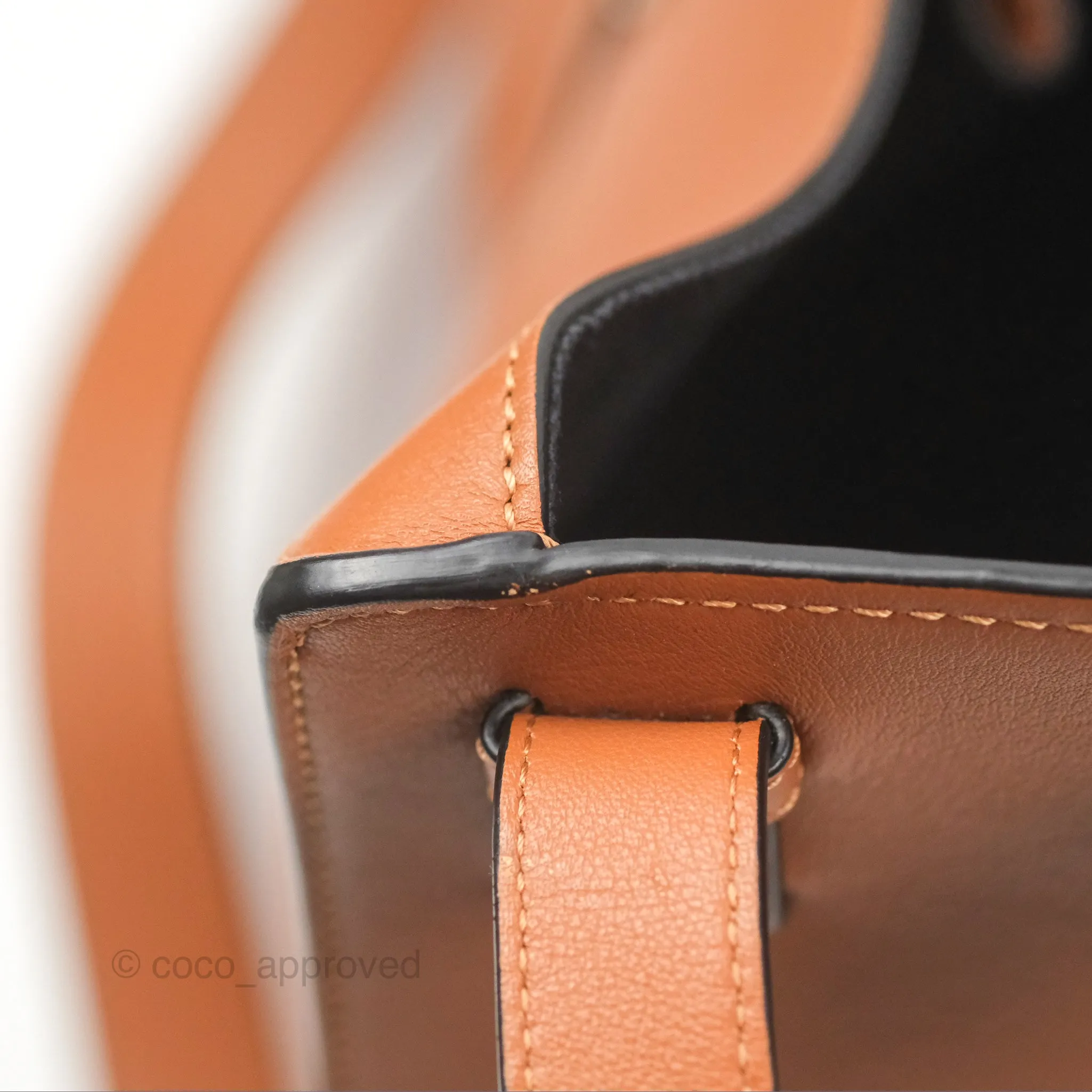 Loewe Hammock Small Shoulder Bag Tan