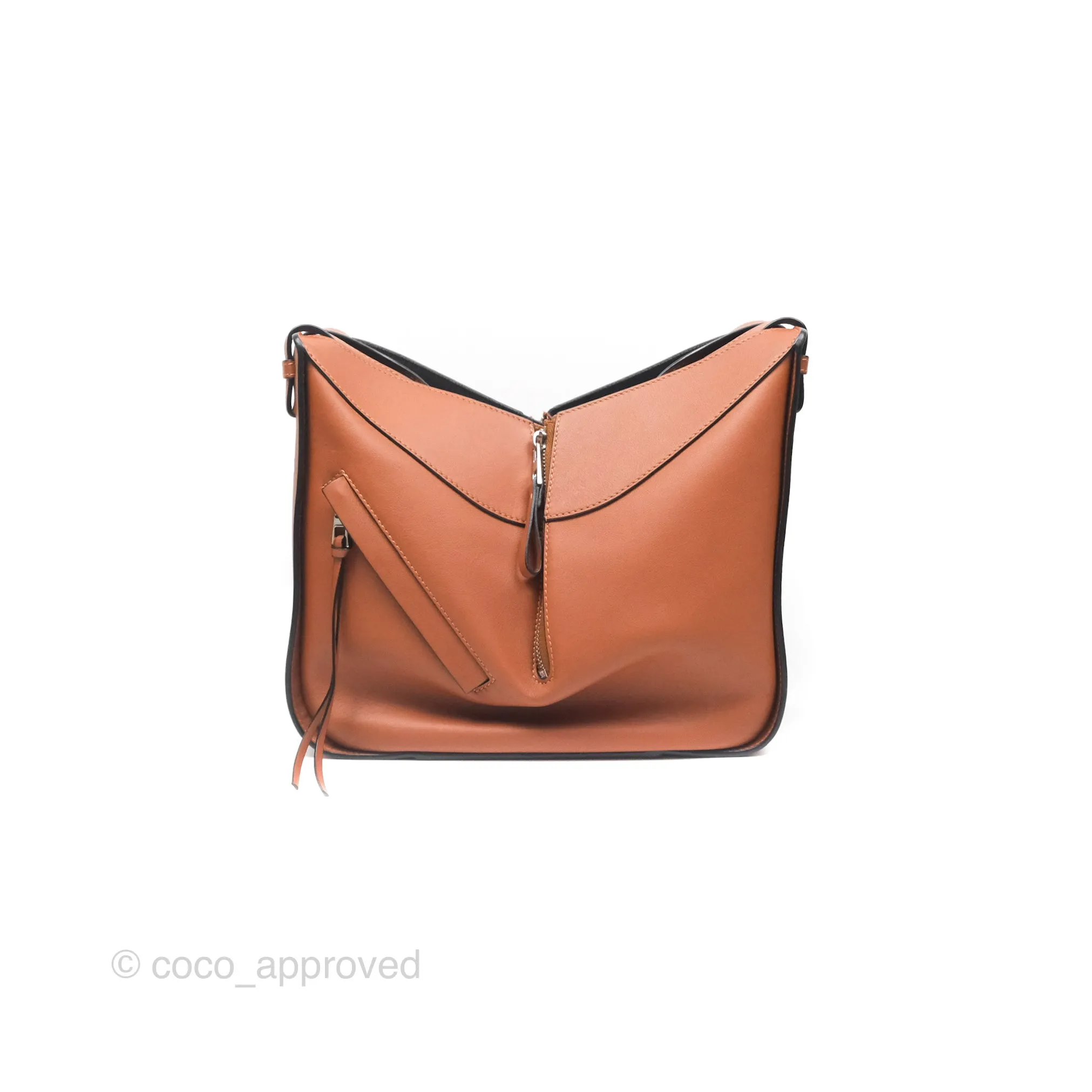 Loewe Hammock Small Shoulder Bag Tan