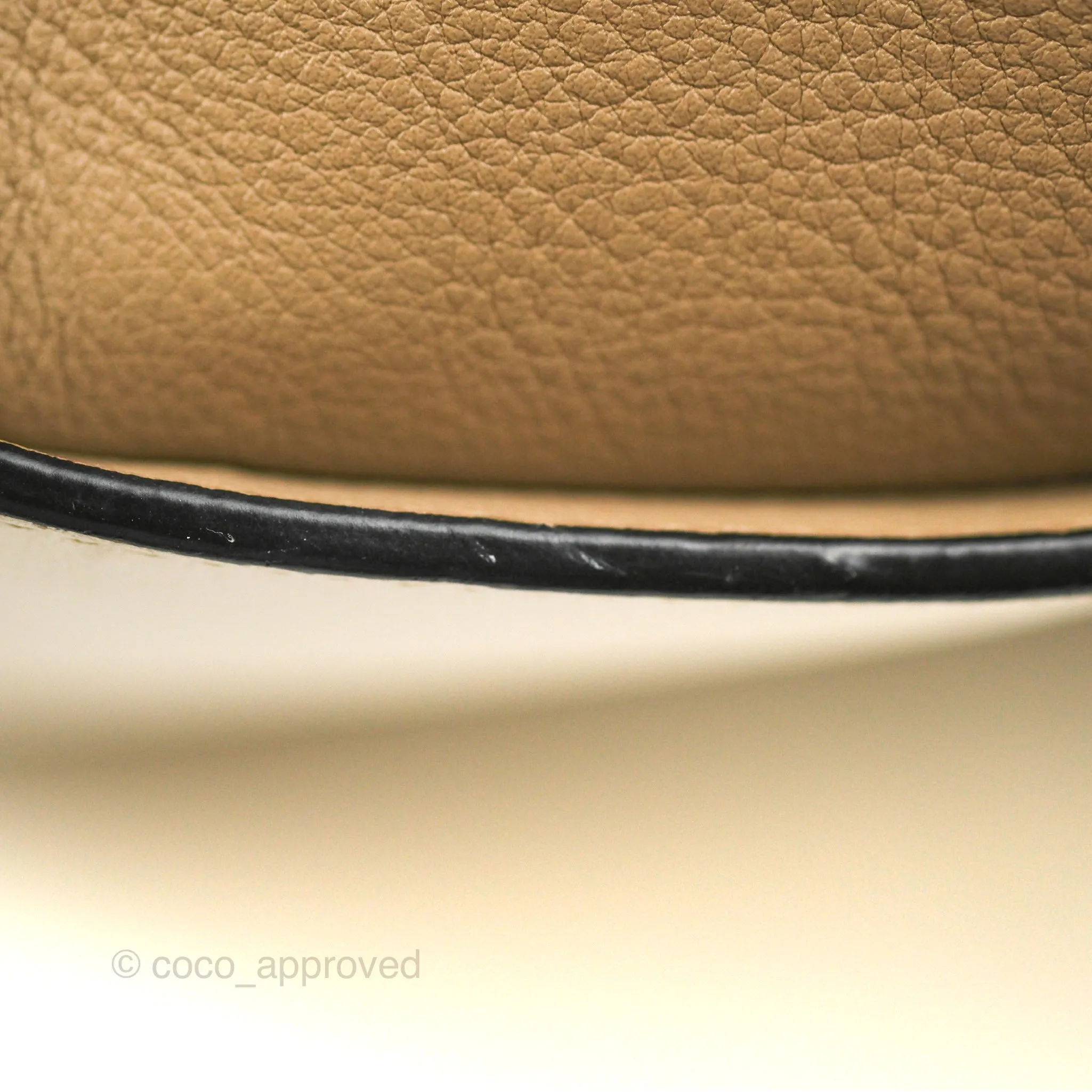 Loewe Hammock Small White/Brown/Black Shoulder Bag