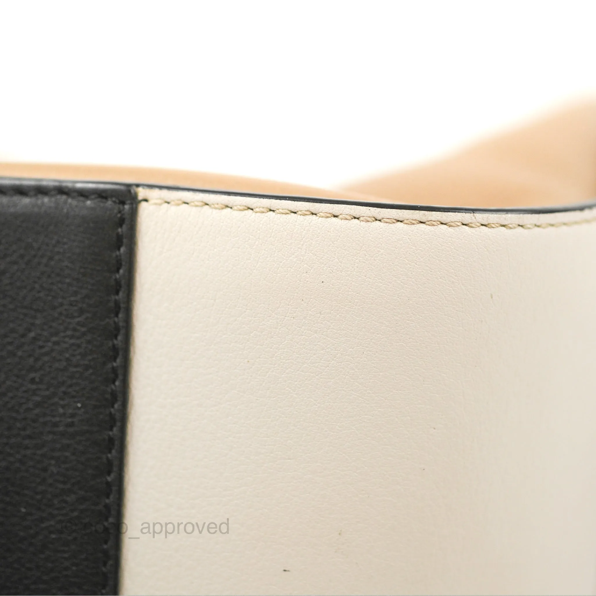 Loewe Hammock Small White/Brown/Black Shoulder Bag