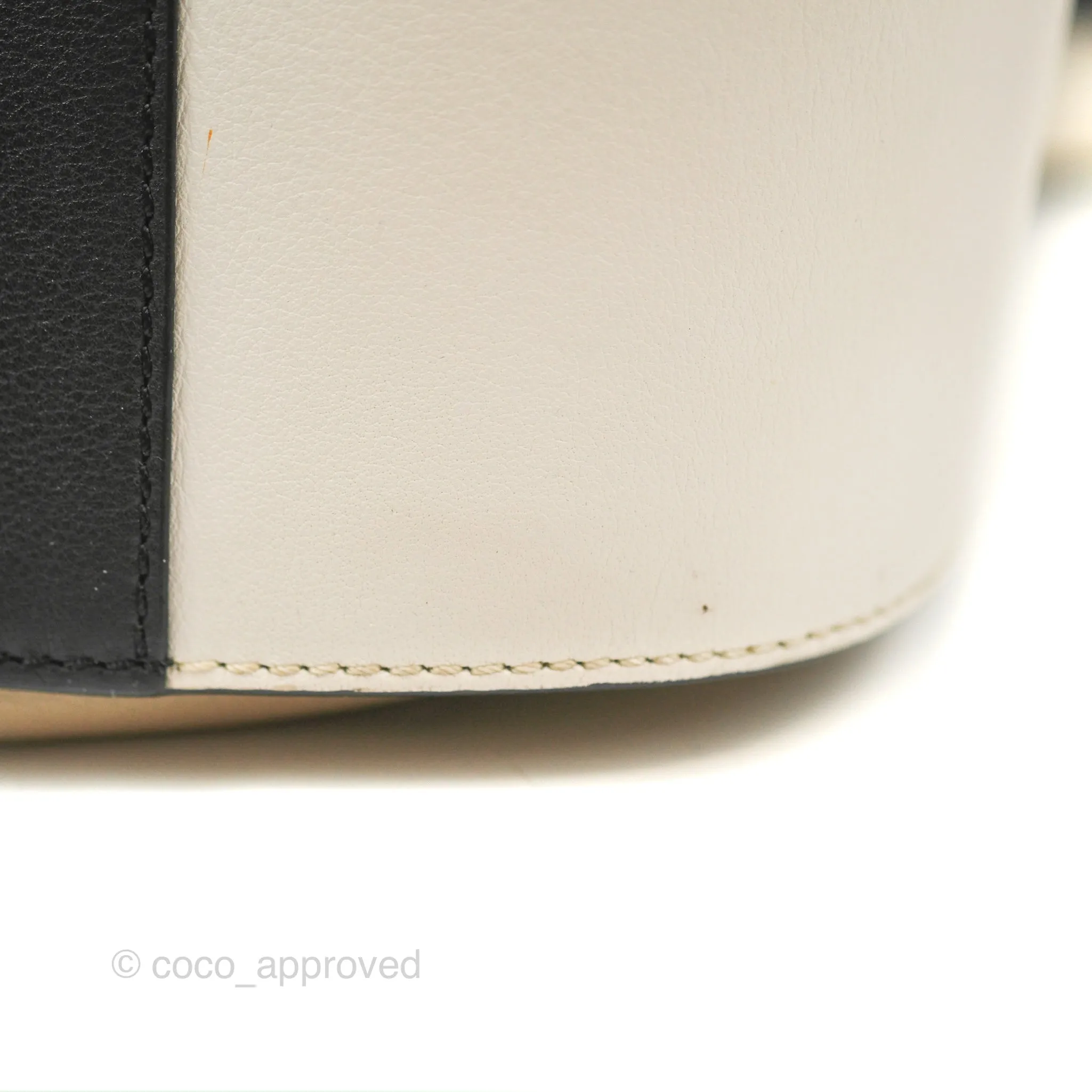 Loewe Hammock Small White/Brown/Black Shoulder Bag