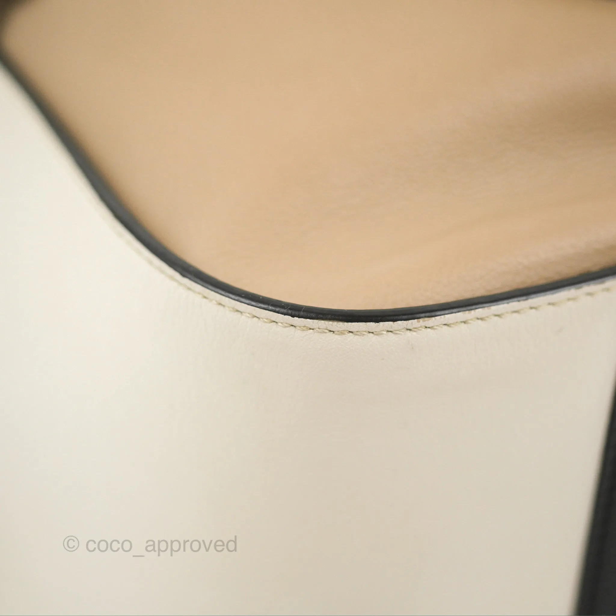 Loewe Hammock Small White/Brown/Black Shoulder Bag
