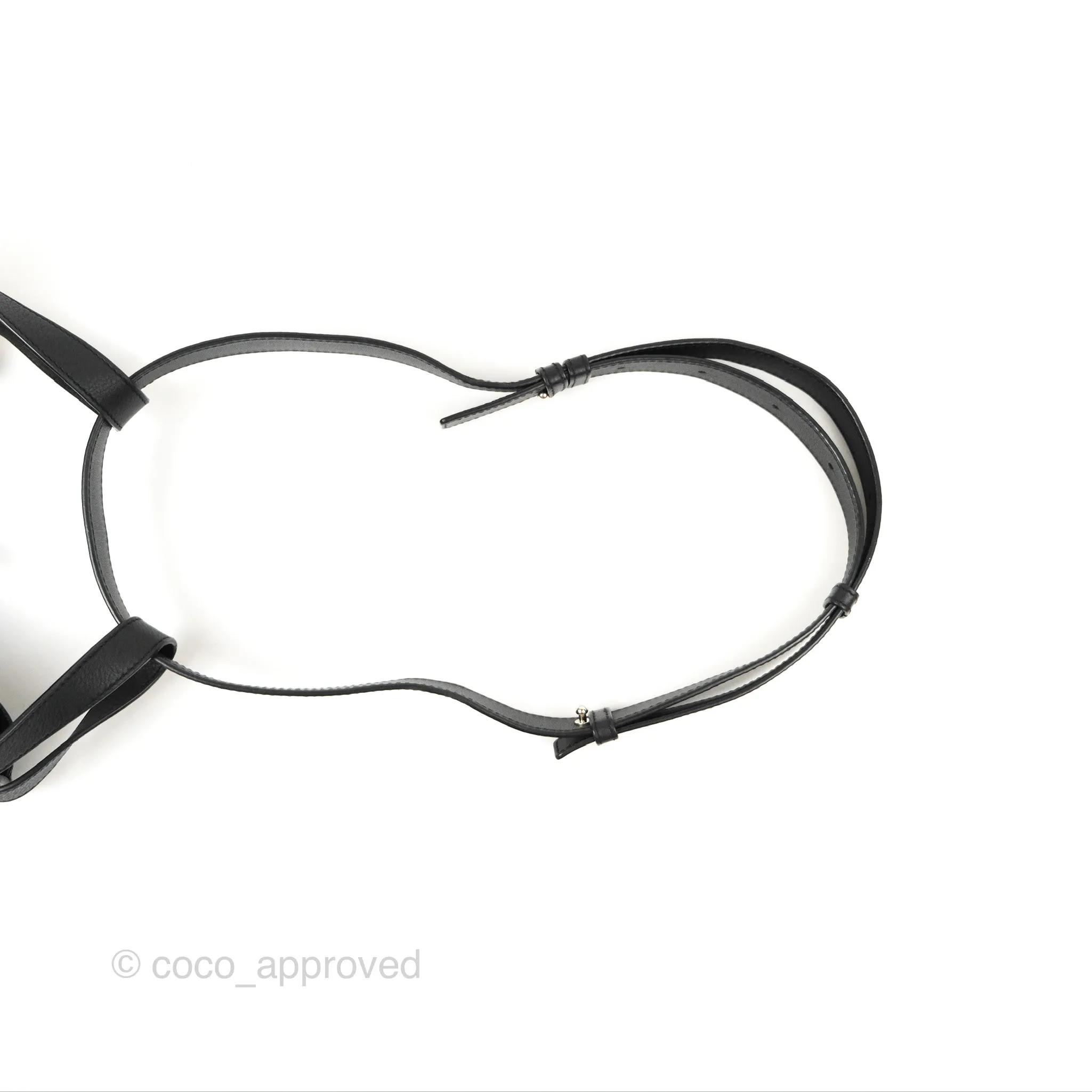 Loewe Hammock Small White/Brown/Black Shoulder Bag