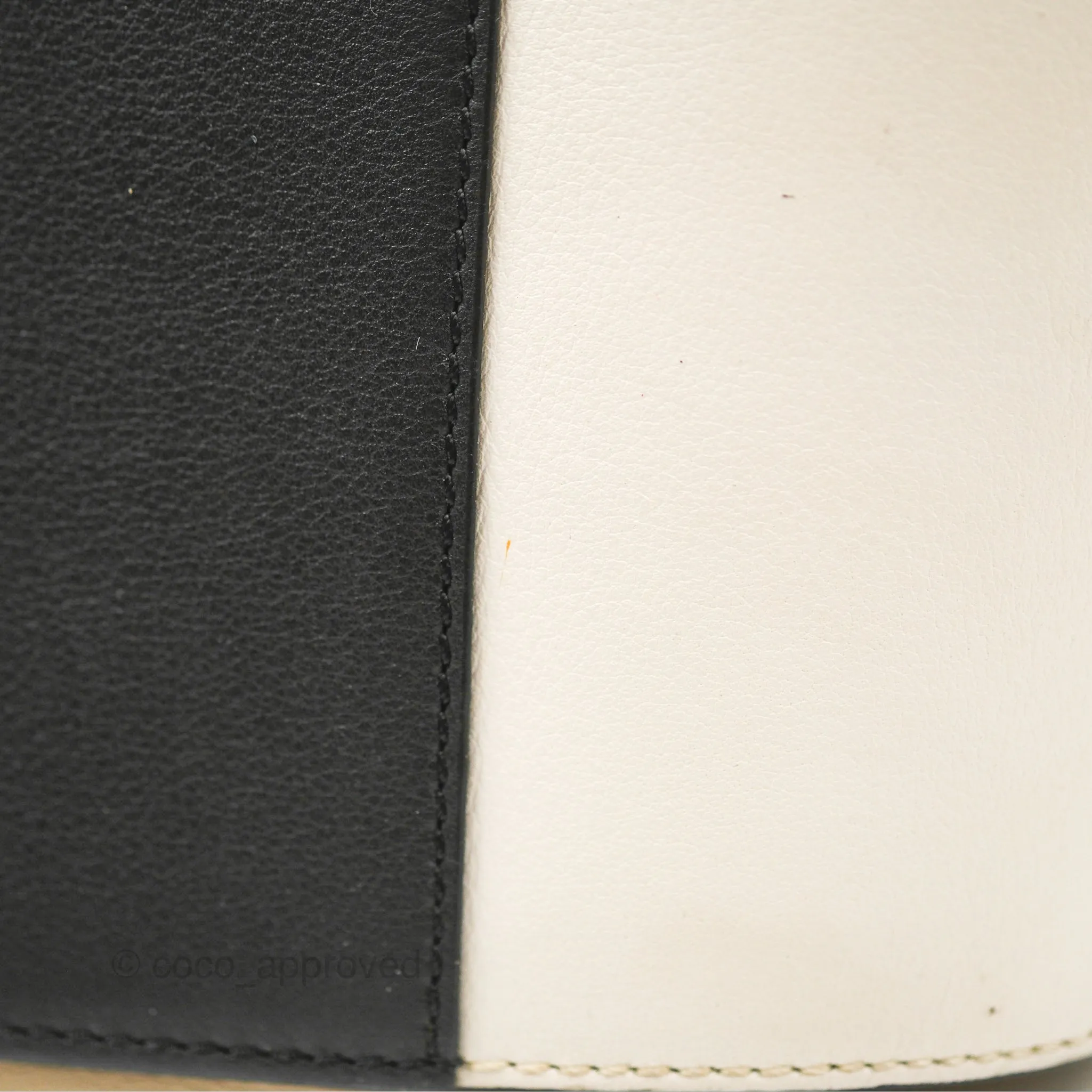 Loewe Hammock Small White/Brown/Black Shoulder Bag