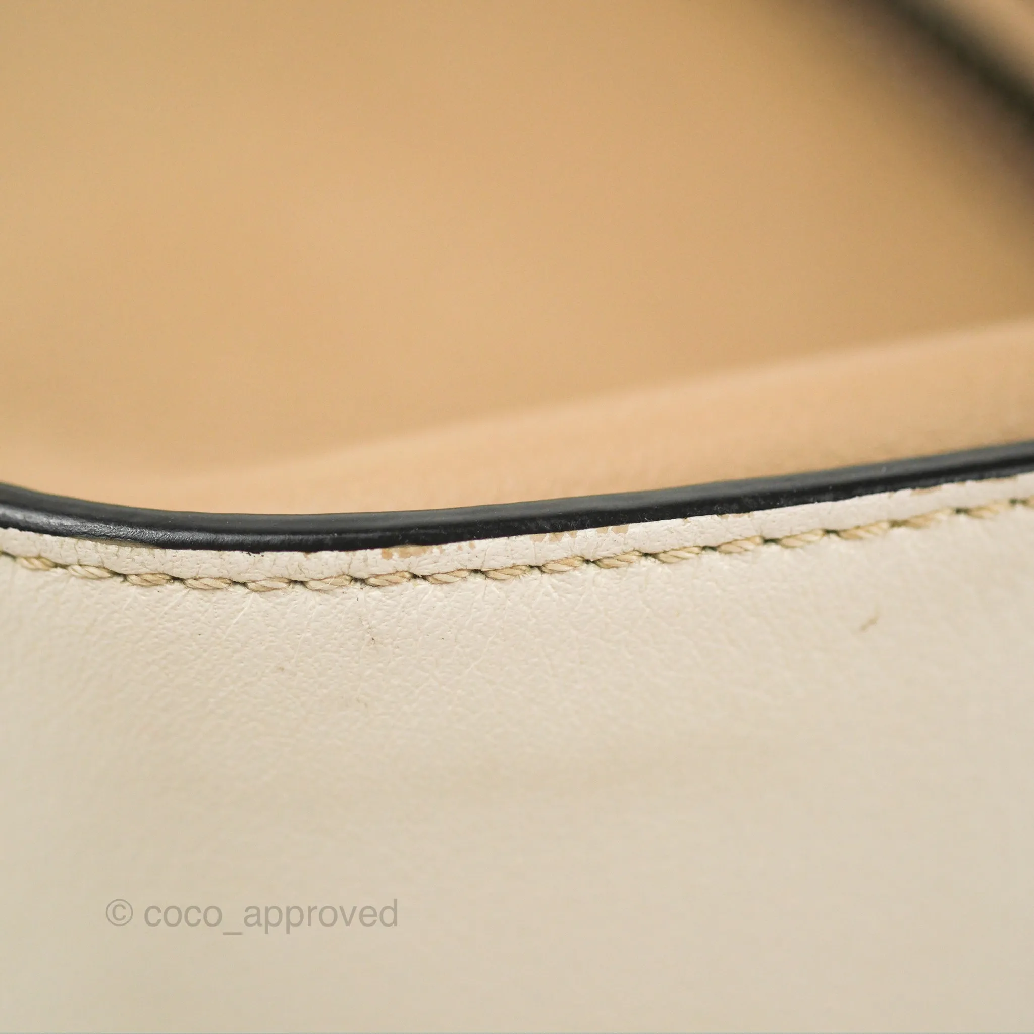 Loewe Hammock Small White/Brown/Black Shoulder Bag