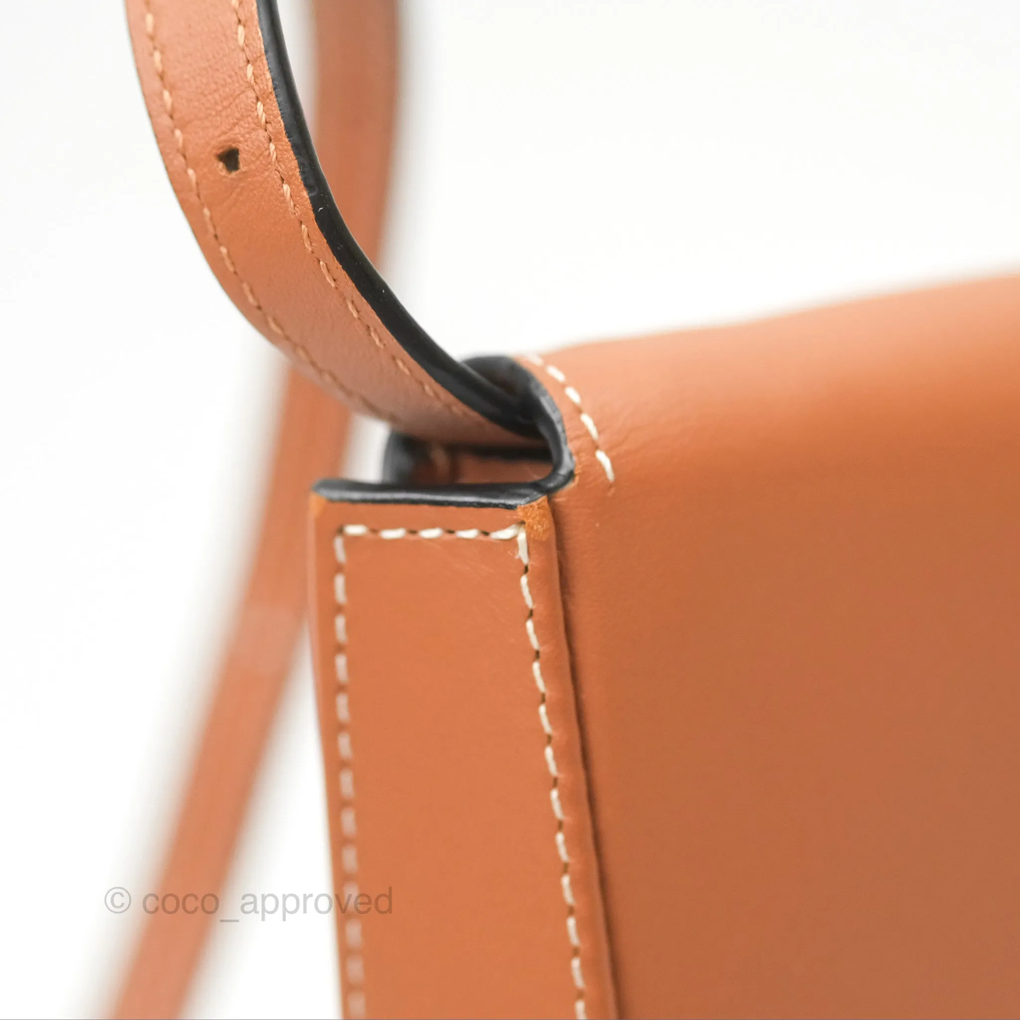 Loewe Heel Bag Soft Calfskin Tan