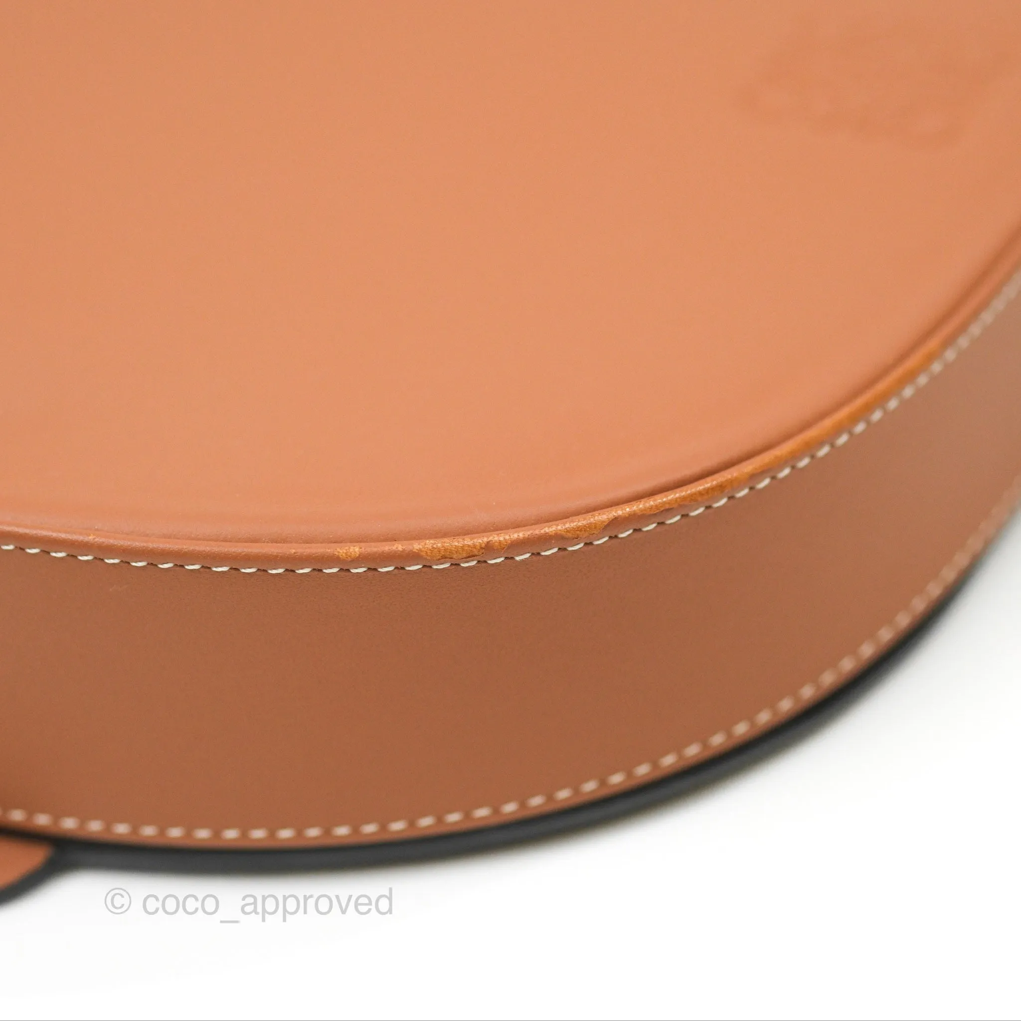 Loewe Heel Bag Soft Calfskin Tan