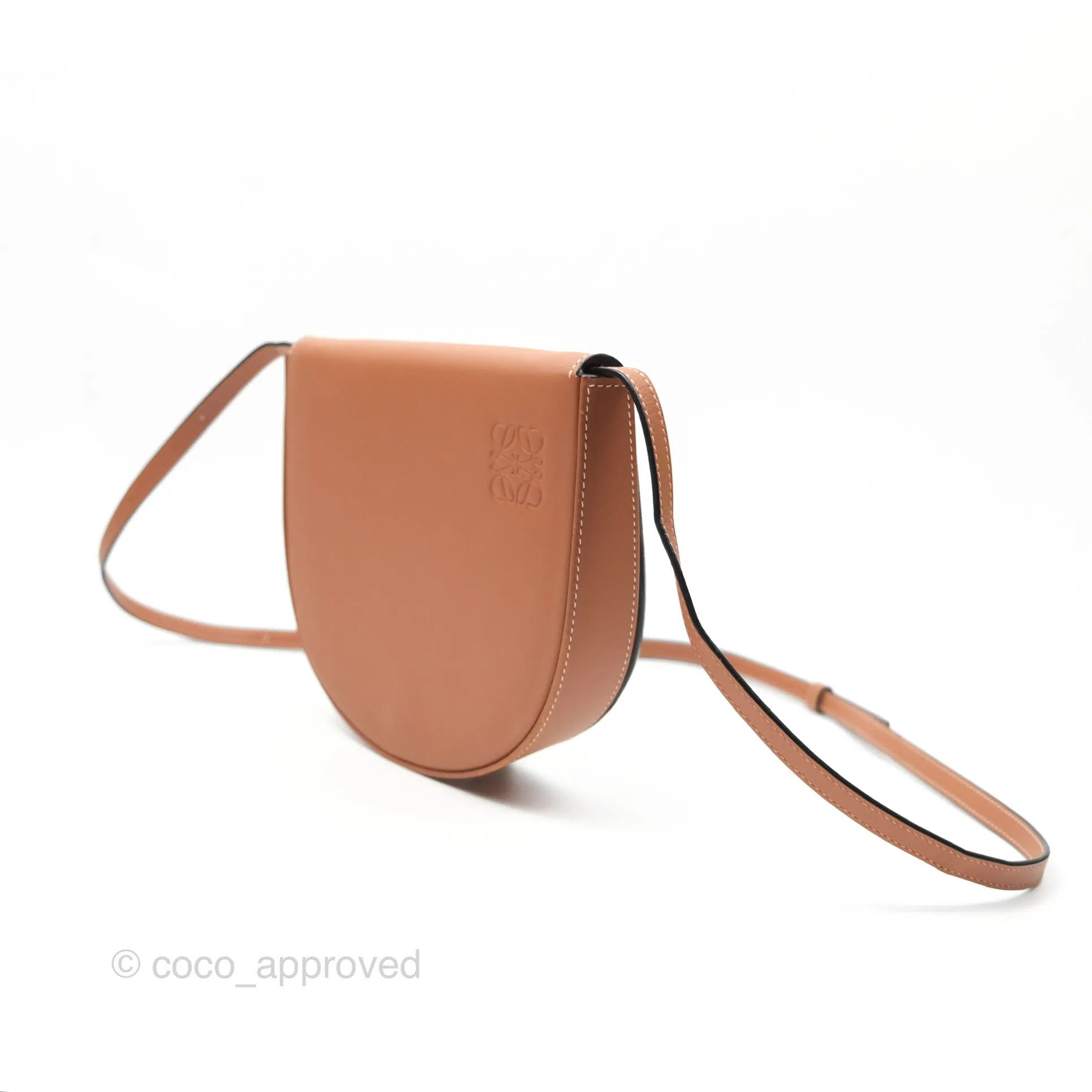 Loewe Heel Bag Soft Calfskin Tan