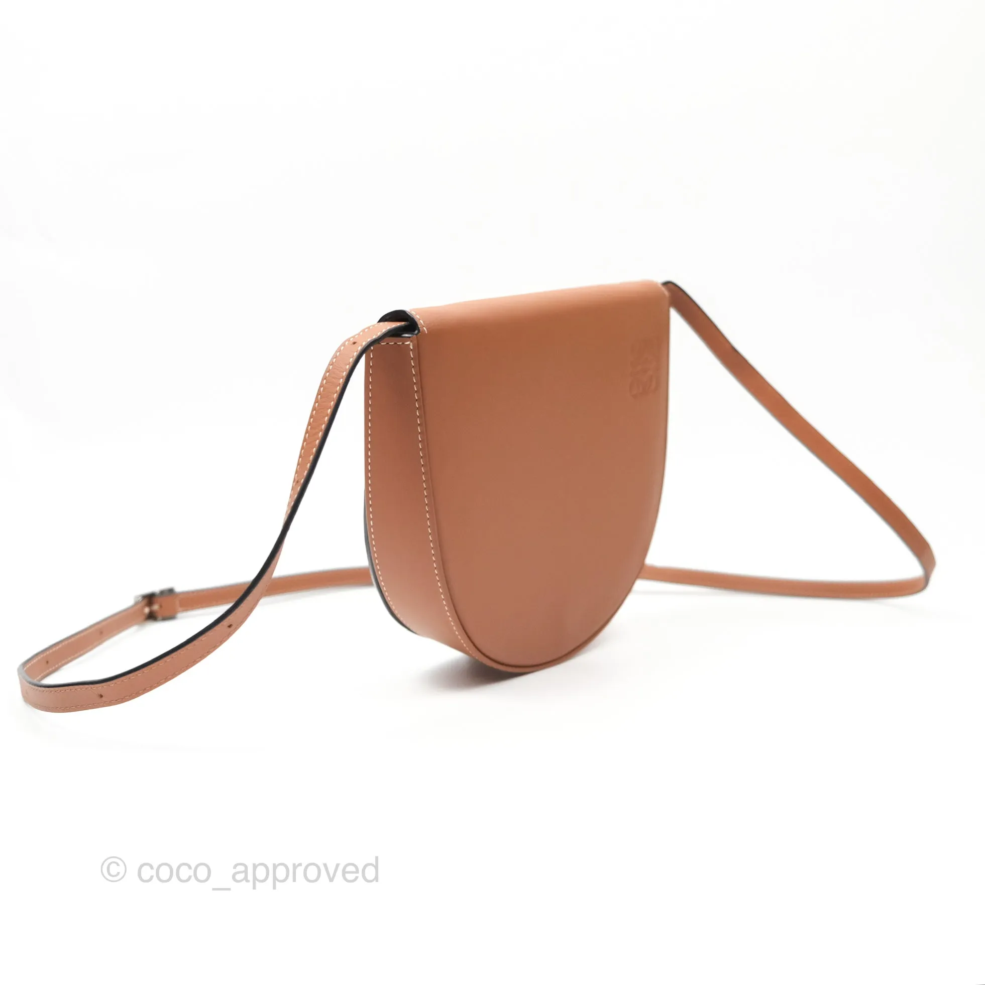 Loewe Heel Bag Soft Calfskin Tan