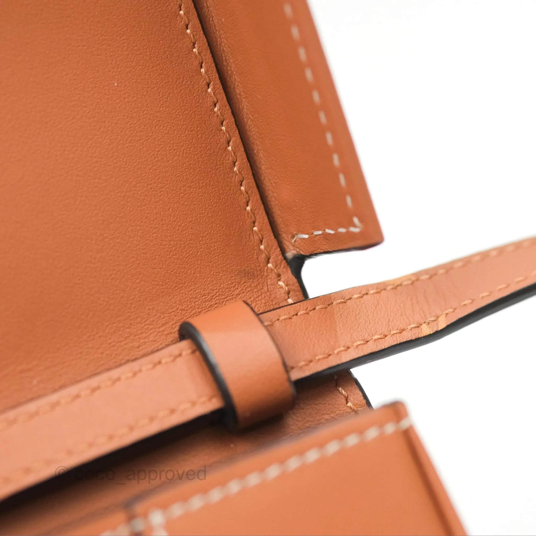 Loewe Heel Bag Soft Calfskin Tan