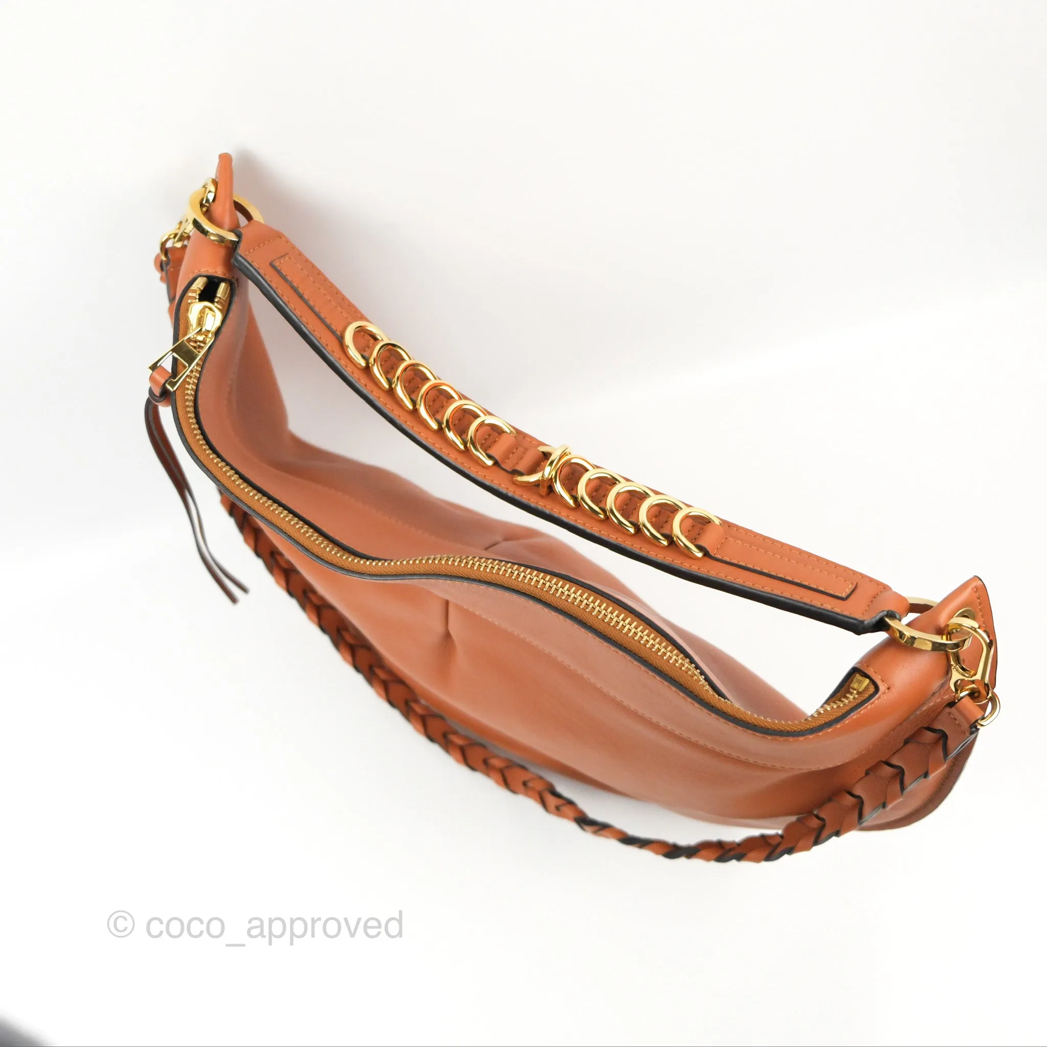 Loewe Large Fortune Hobo Tan Calfskin