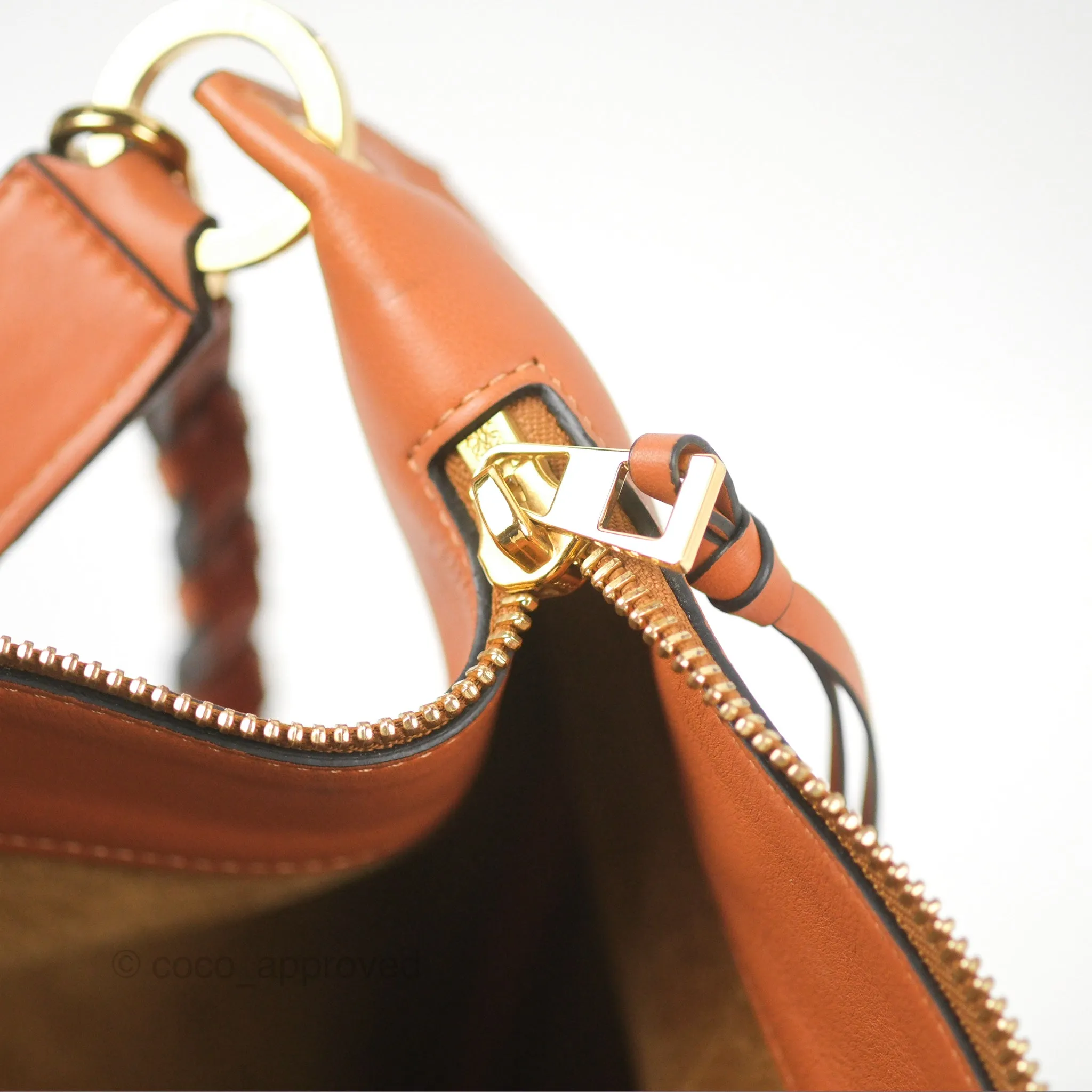 Loewe Large Fortune Hobo Tan Calfskin