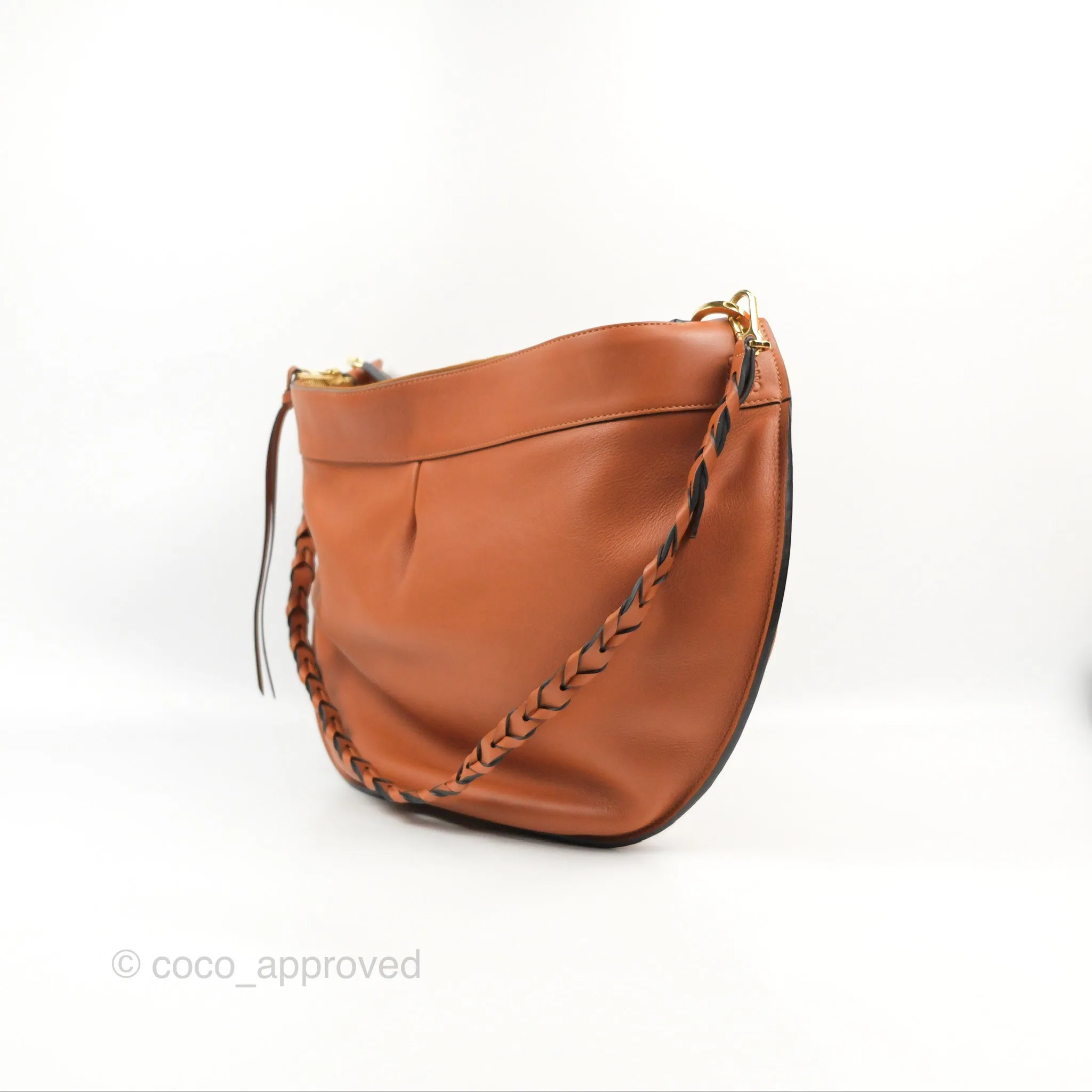 Loewe Large Fortune Hobo Tan Calfskin