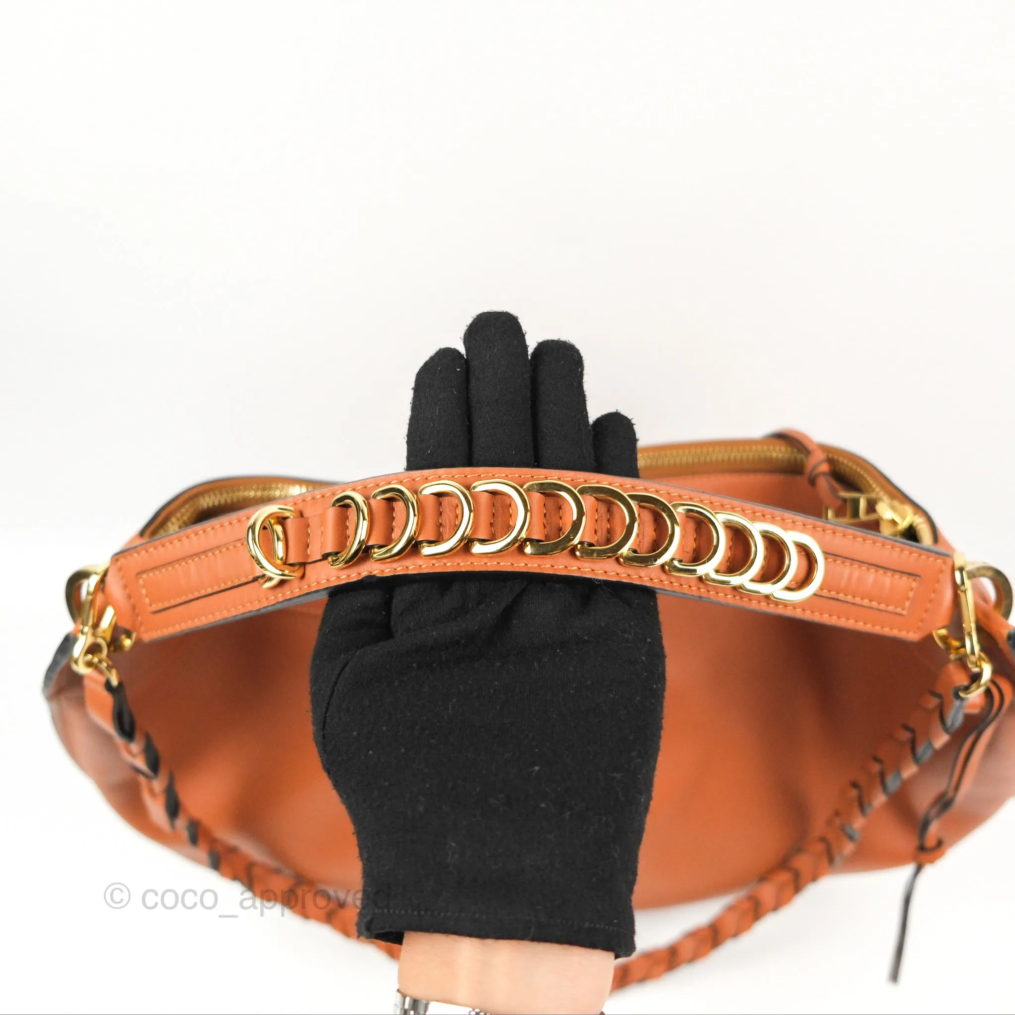 Loewe Large Fortune Hobo Tan Calfskin