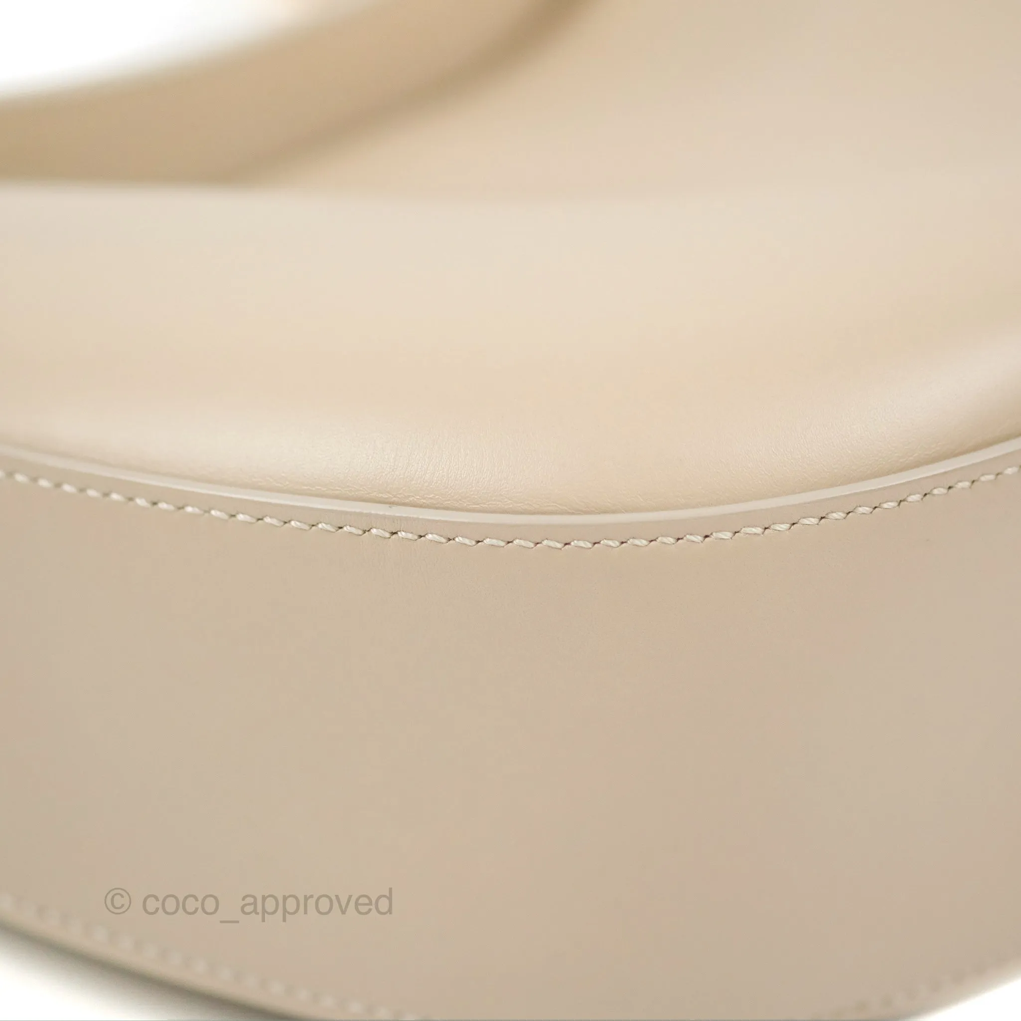 Loewe Luna Shoulder Bag Light Oat Calfskin